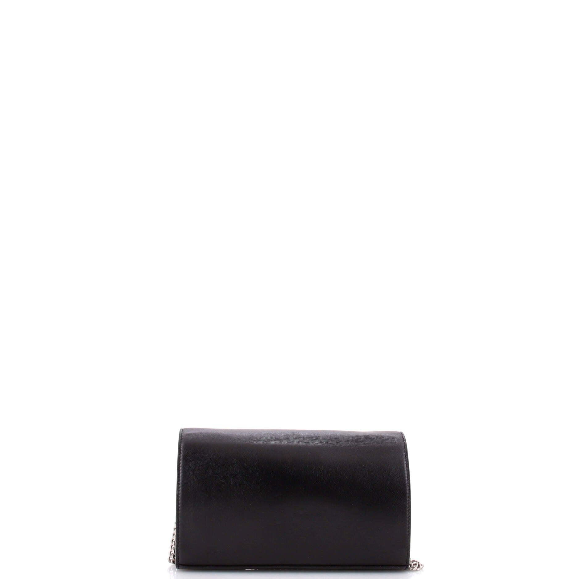 Saint Laurent Paris Classic Monogram Wallet on Chain Size ONE SIZE - 3 Thumbnail