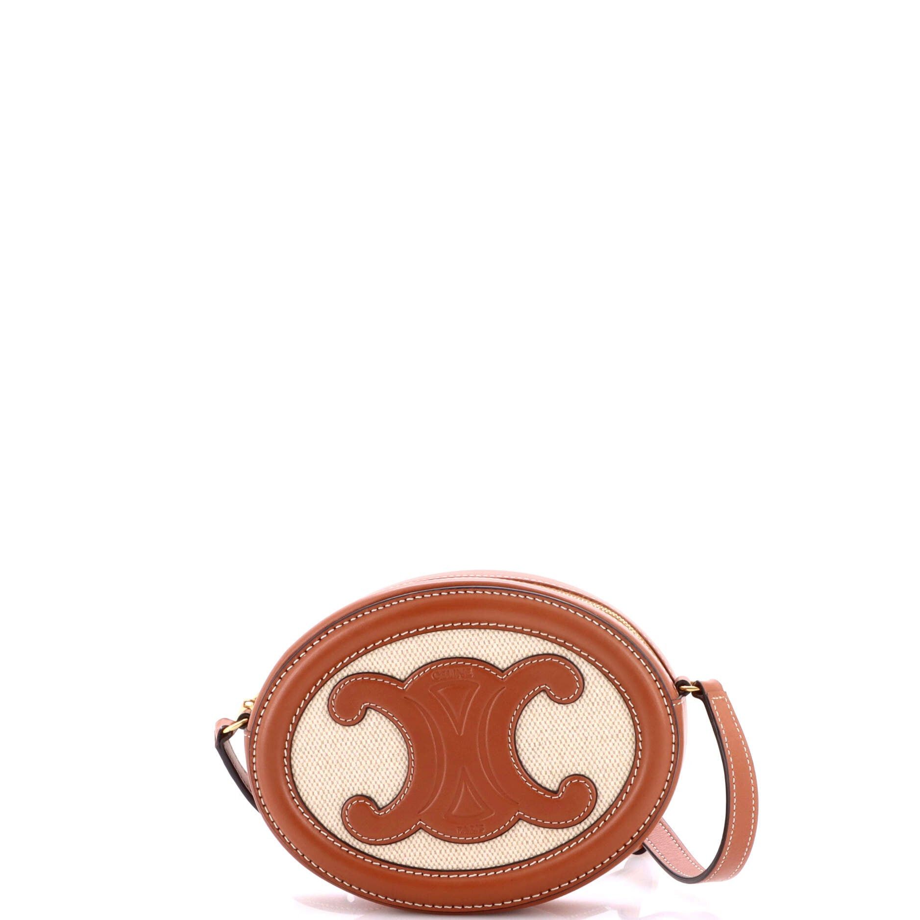 Celine Triomphe Oval Crossbody Bag Size ONE SIZE - 3 Thumbnail