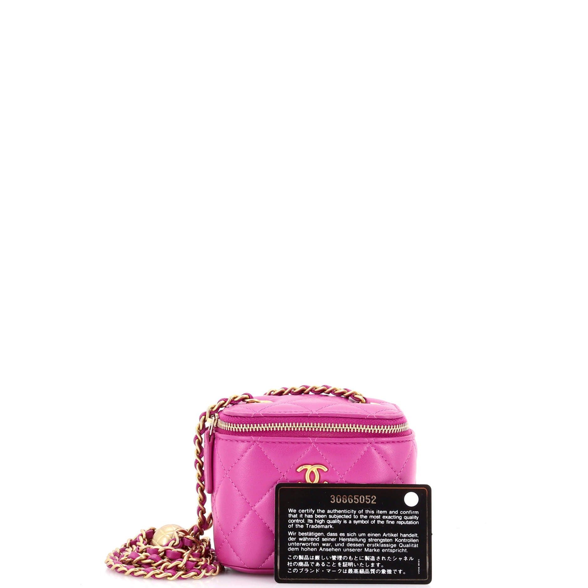 Chanel Pearl Crush Vanity Case with Chain Size ONE SIZE - 2 Thumbnail