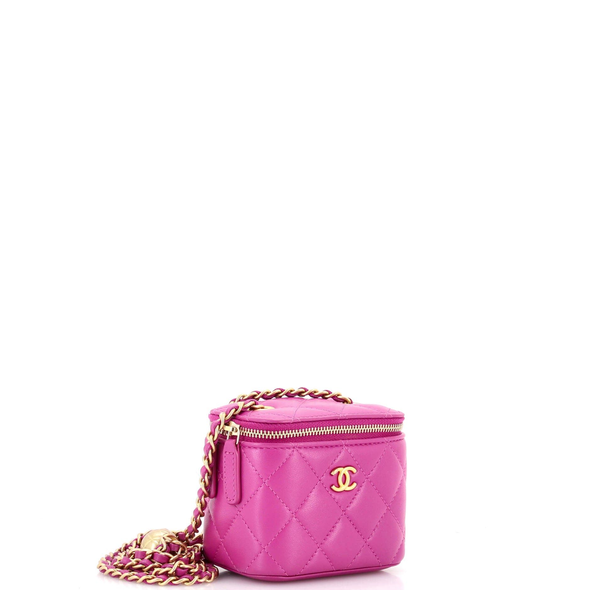 Chanel Pearl Crush Vanity Case with Chain Size ONE SIZE - 3 Thumbnail