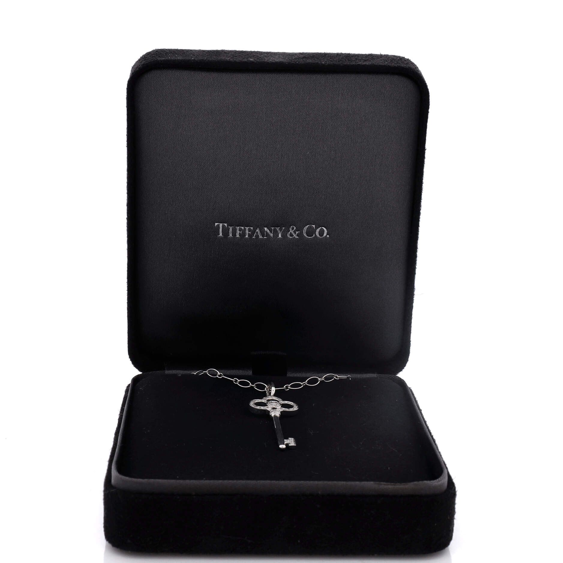 Tiffany & Co. Crown Key Pendant Necklace Size ONE SIZE - 2 Thumbnail