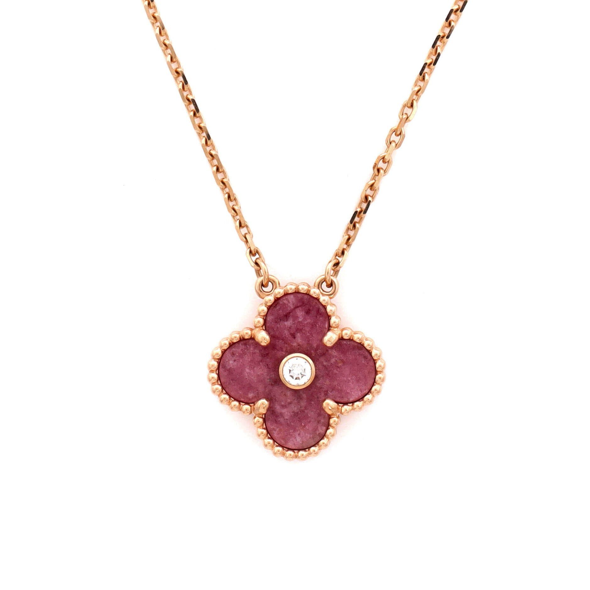 Van Cleef & Arpels Vintage Alhambra Pendant Necklace Size ONE SIZE - 3 Thumbnail