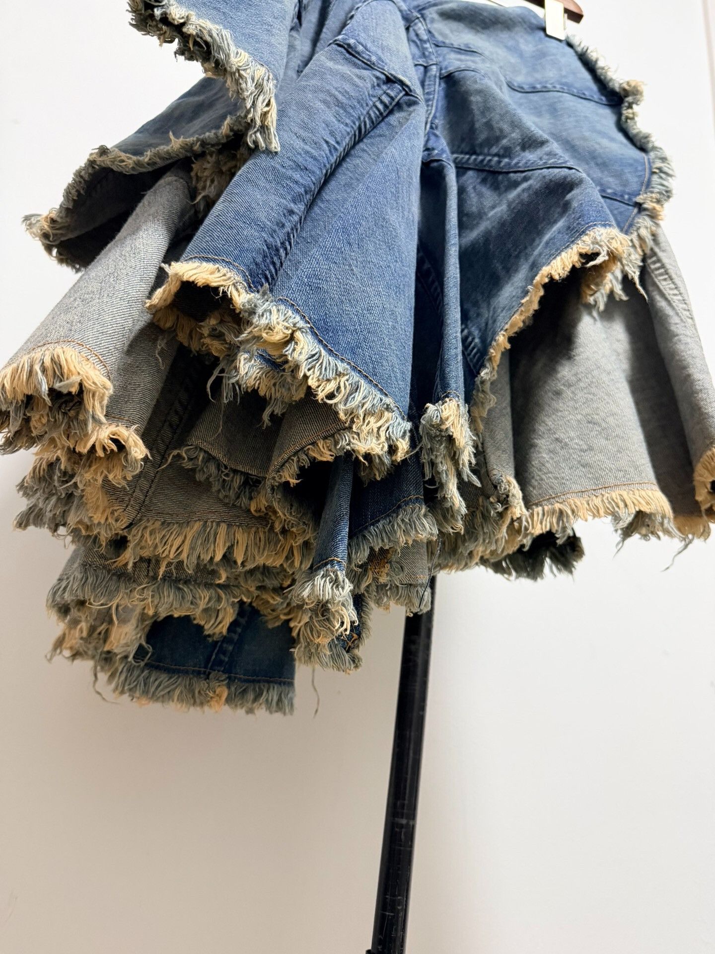 Junya Watanabe Junya Watanabe 2005 Denim Skirt Size 34" / US 12 / IT 48 - 5 Thumbnail