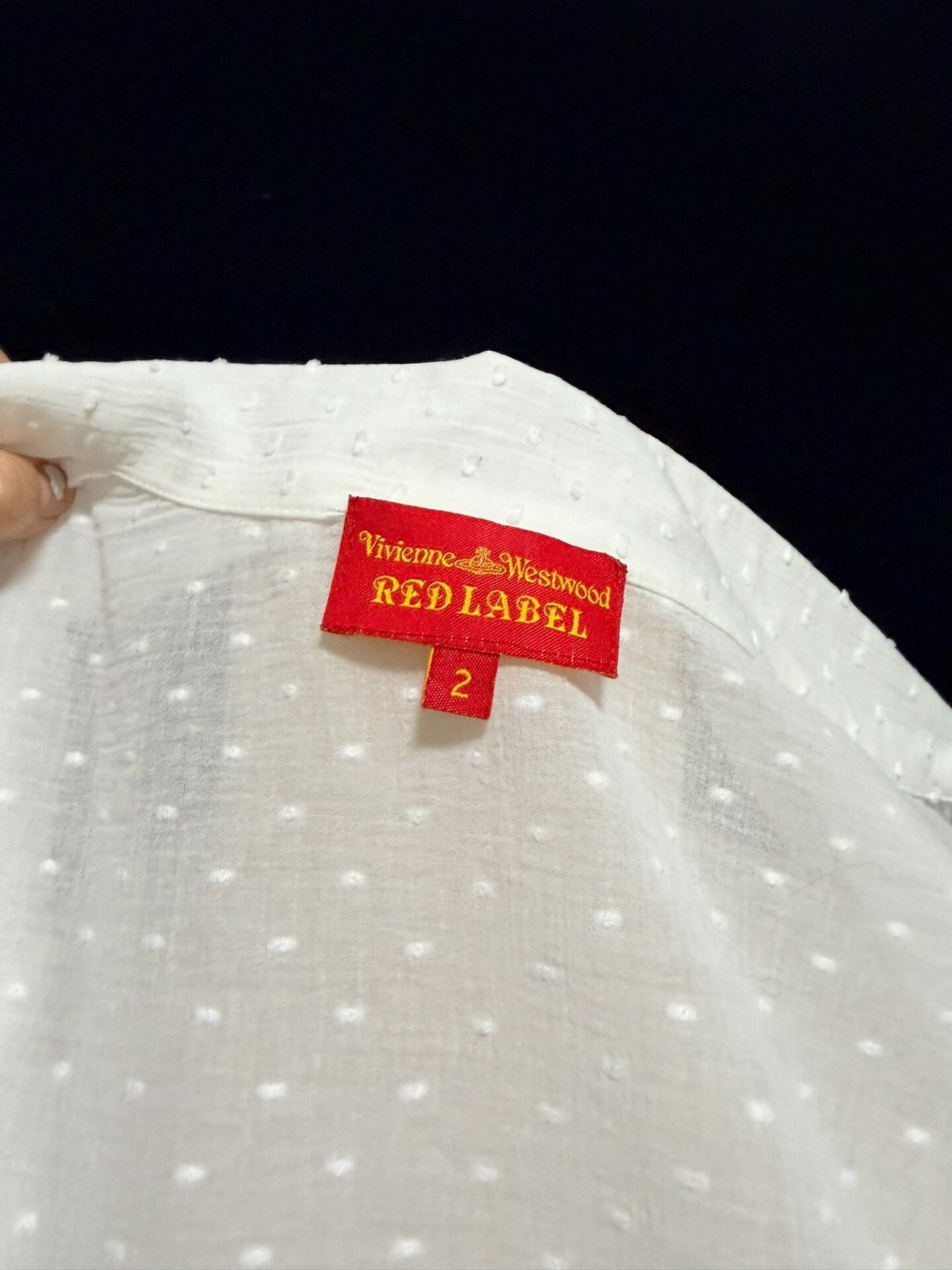 Vivienne Westwood Vivienne Westwood White Irregular Cotton Shirt Size M / US 6-8 / IT 42-44 - 9 Thumbnail