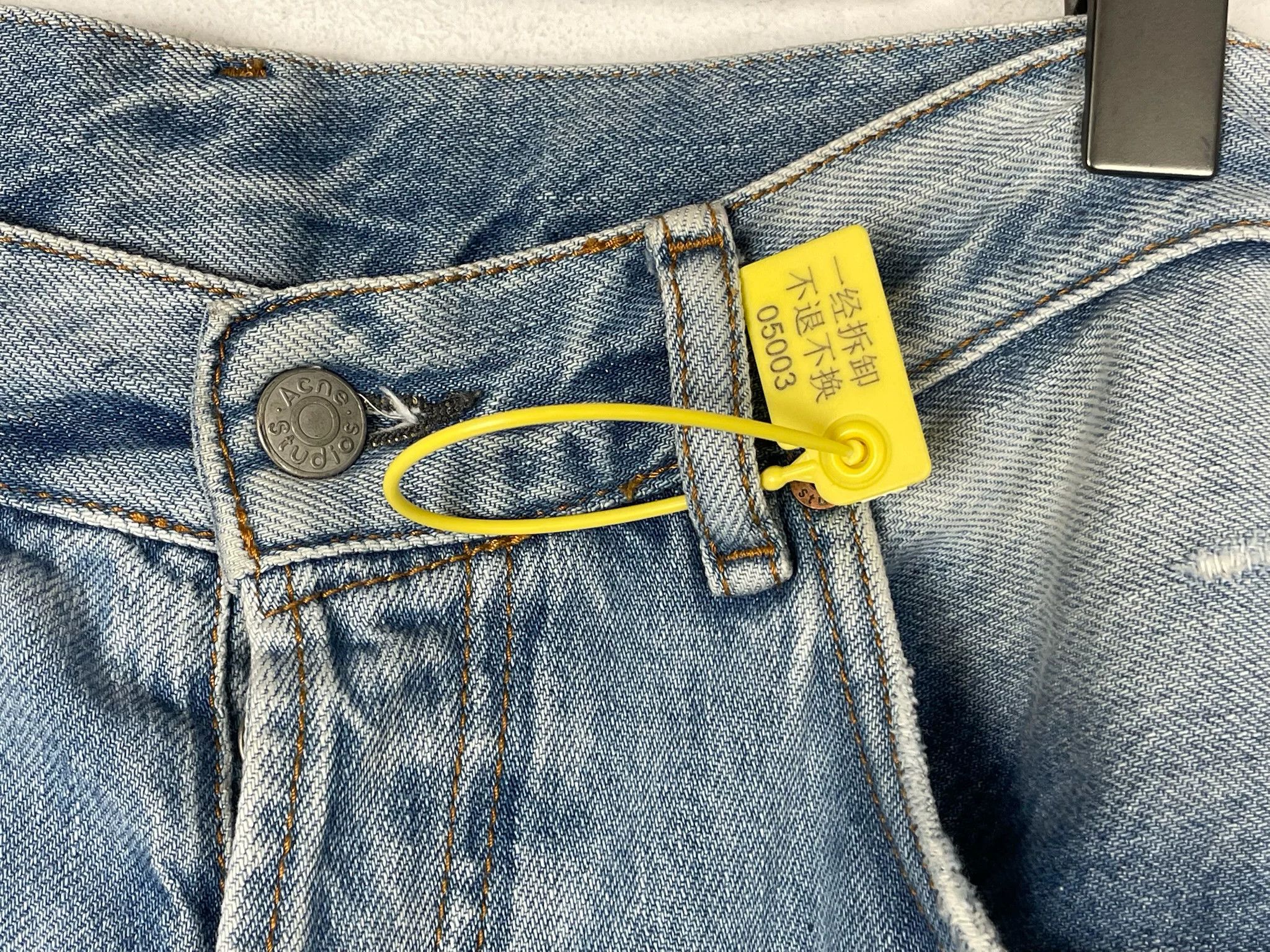 Acne Studios Acne Studios 2021M Washed Wide-Leg Jeans Size US 33 - 5 Thumbnail