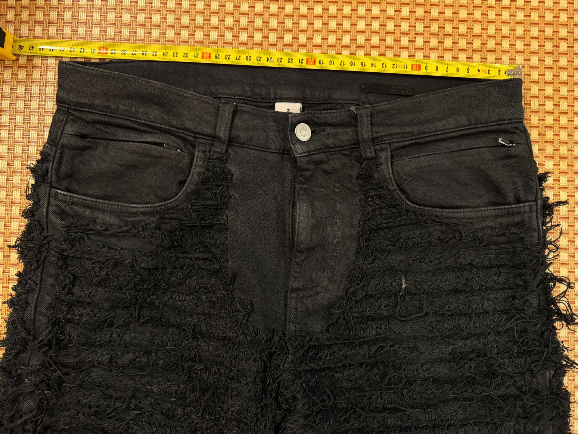 Alyx Alyx x Blackmeans Distressed Jeans Size US 32 / EU 48 - 3 Thumbnail