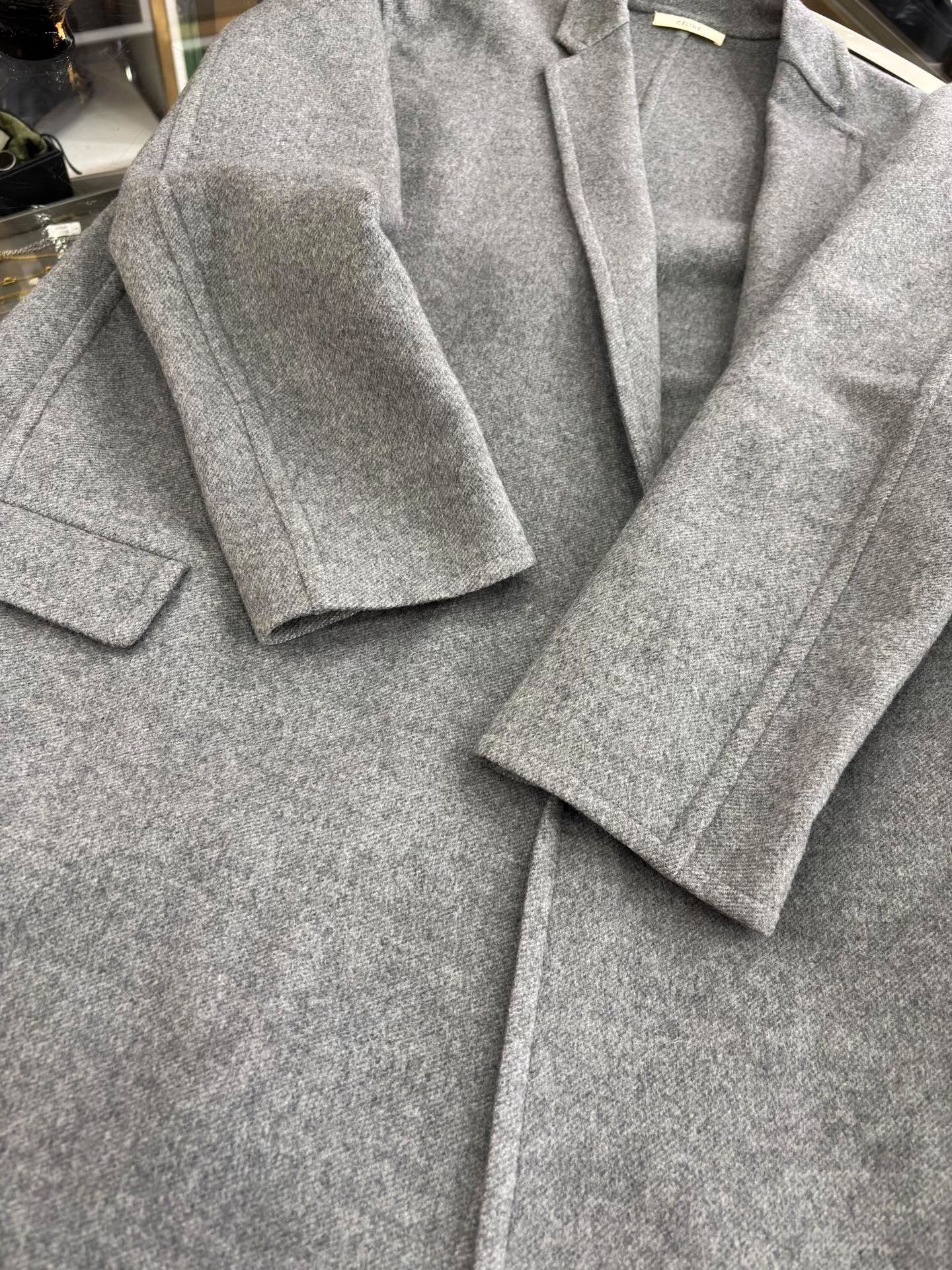 Celine Celine Phoebe Era Classic Cashmere Coat Size XS / US 0-2 / IT 36-38 - 9 Thumbnail