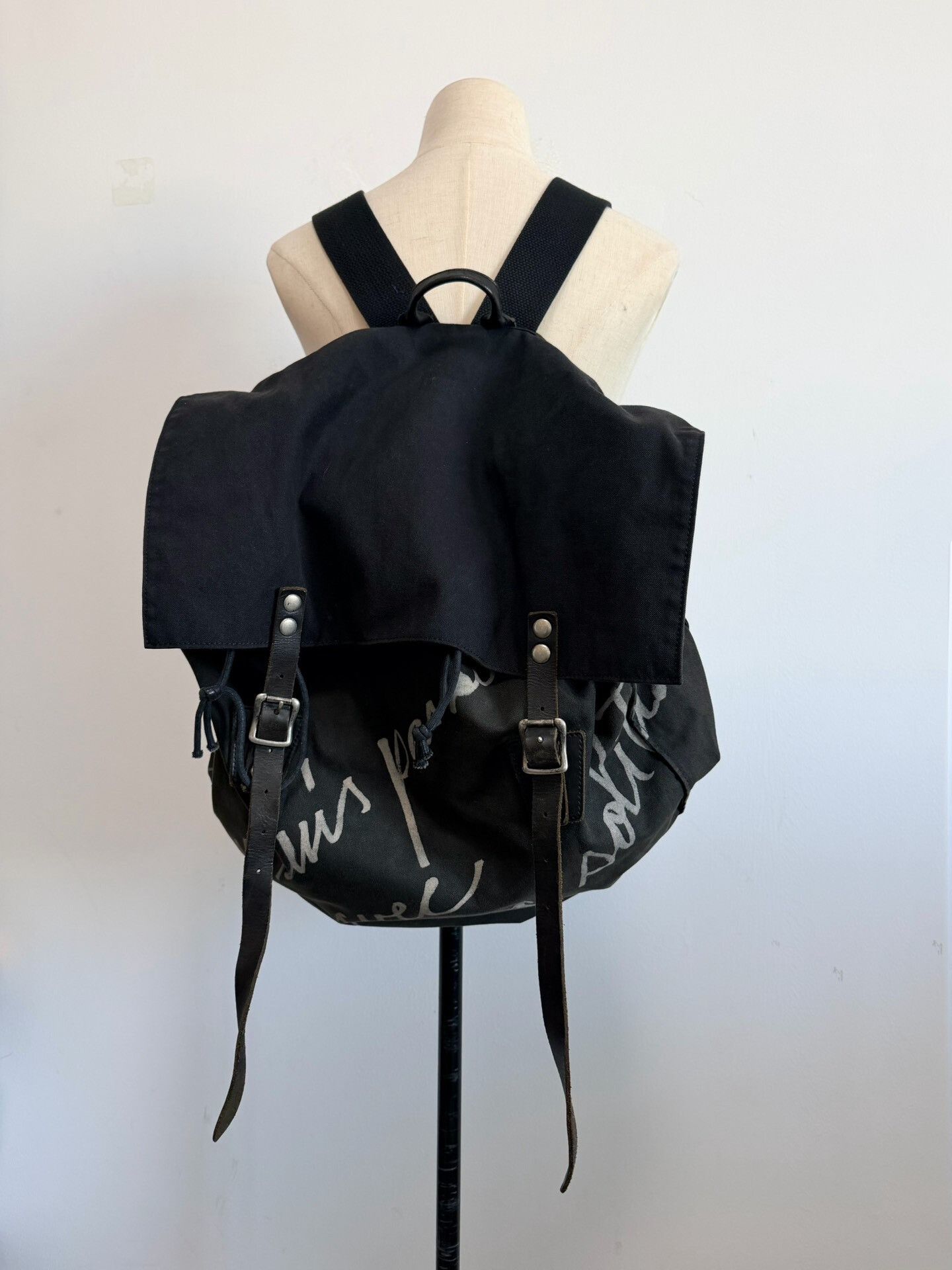 Yohji Yamamoto Yohji Yamamoto Y's Backpack Size ONE SIZE - 2 Thumbnail