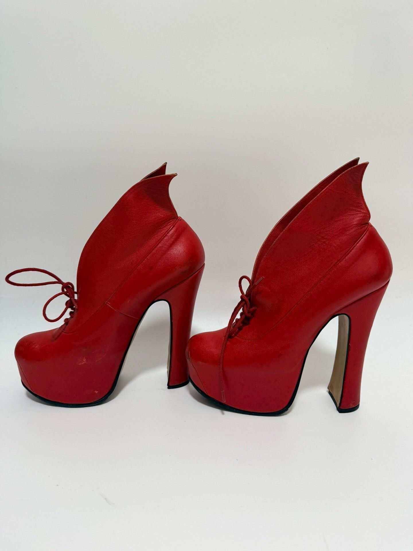 Vivienne Westwood Vivienne Westwood Red Platform Heels Size US 6 / IT 36 - 2 Thumbnail
