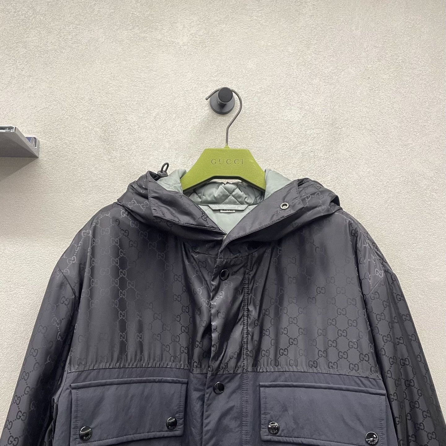 Gucci Gucci Black Multi-Pocket Cotton Coat Size US S / EU 44-46 / 1 - 4 Thumbnail