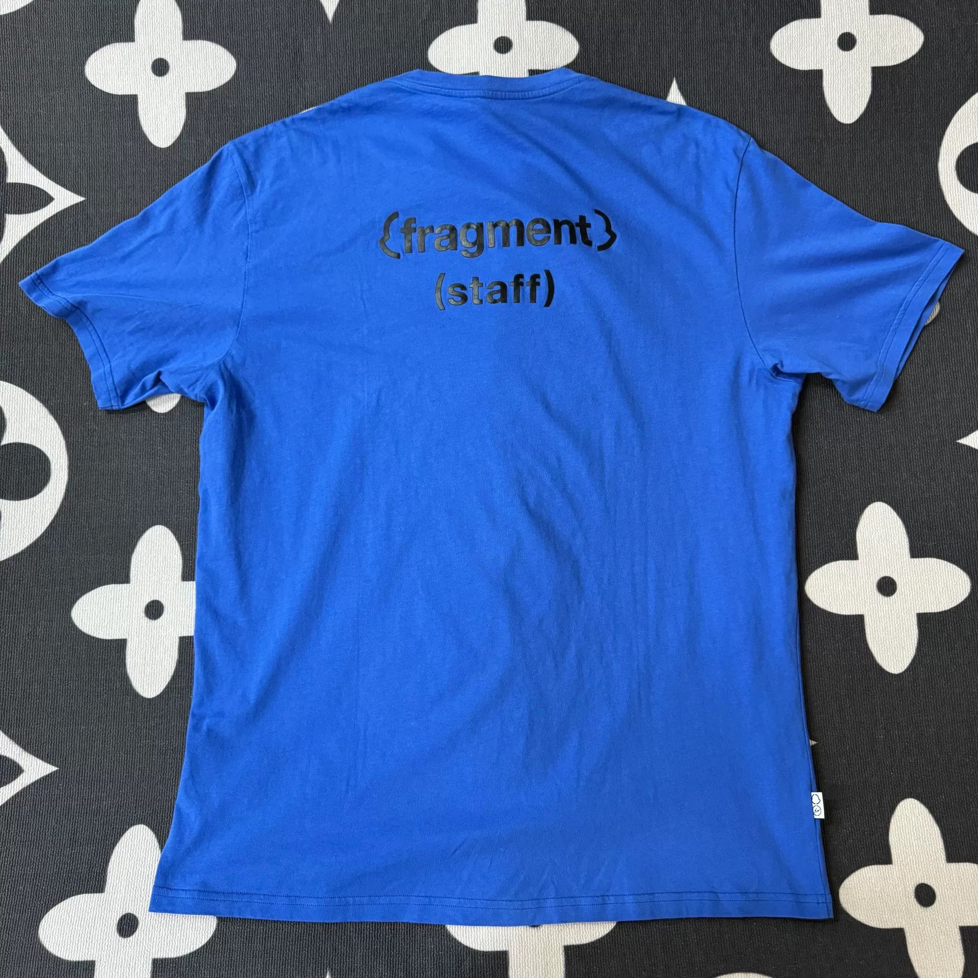 Hiroshi Fujiwara Moncler x Fragment Blue Short-Sleeve Tee Size US XXL / EU 58 / 5 - 2 Thumbnail