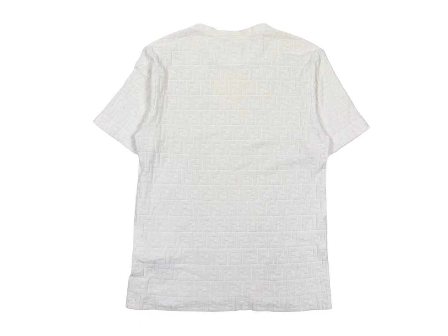 Fendi Fendi FF All-Over Print Terry Short-Sleeve Size US L / EU 52-54 / 3 - 2 Thumbnail