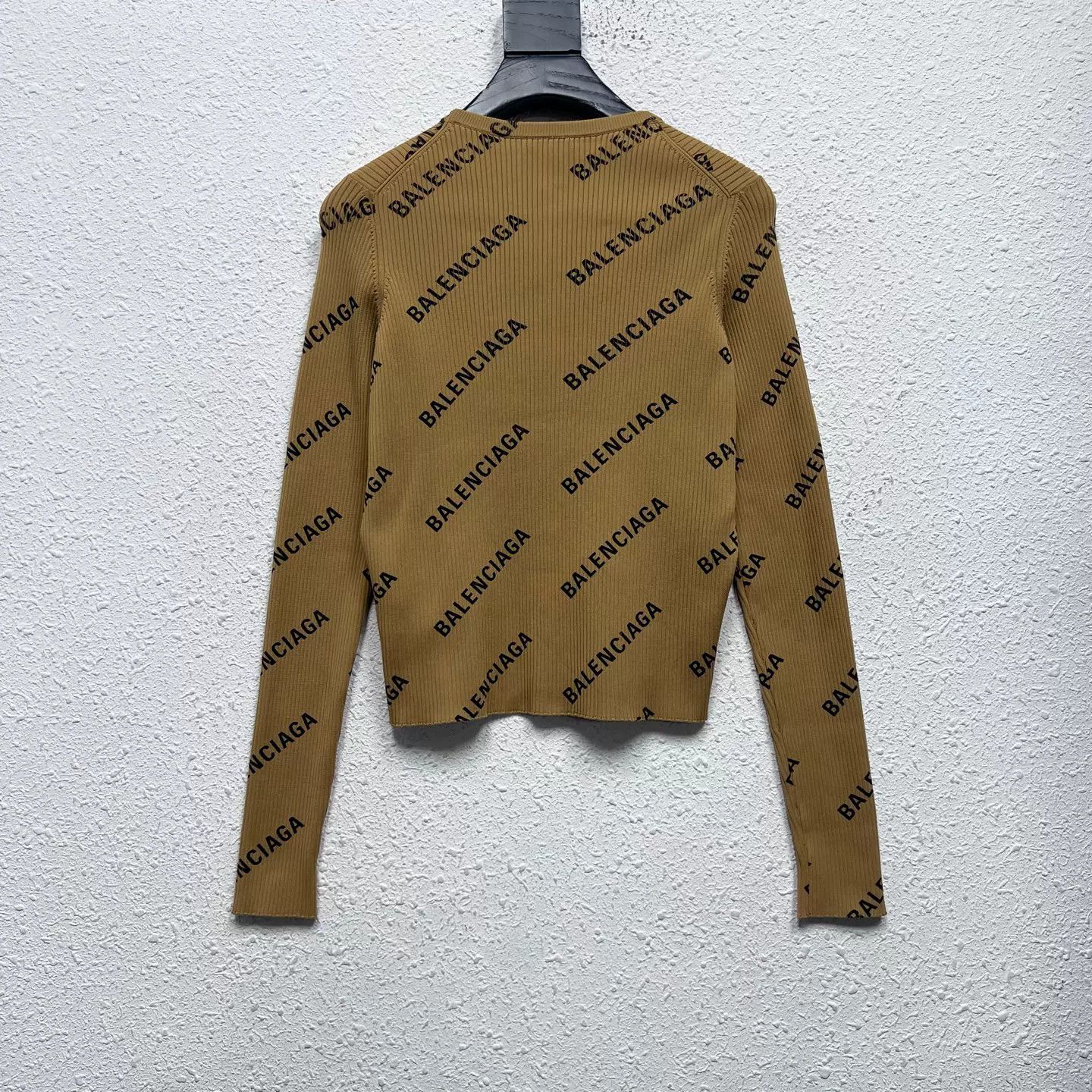 Balenciaga BALENCIAGA Brown Knit Cardigan Size M / US 6-8 / IT 42-44 - 2 Thumbnail