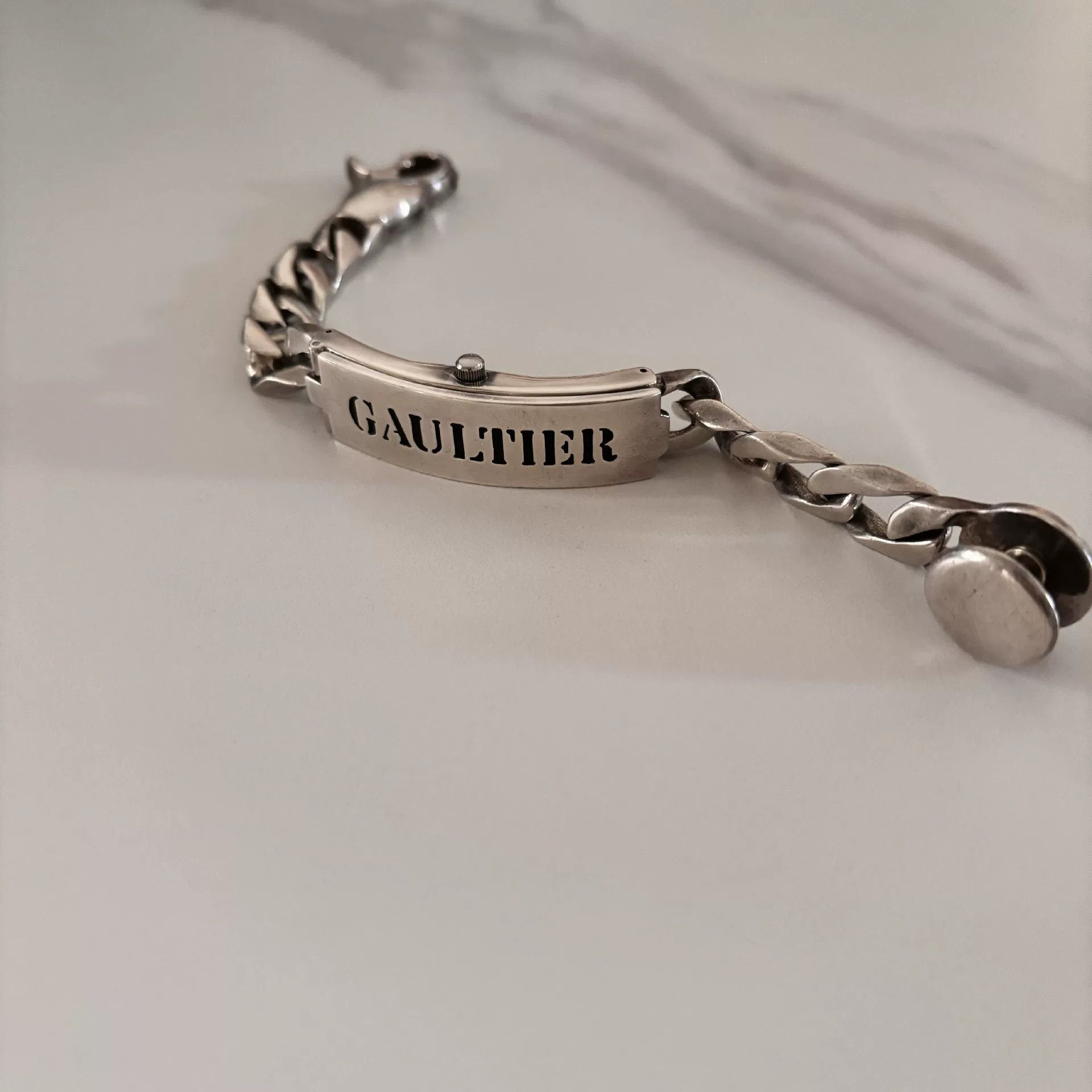 Jean Paul Gaultier Jean Paul Gaultier Archive Silver Watch Size ONE SIZE - 7 Thumbnail