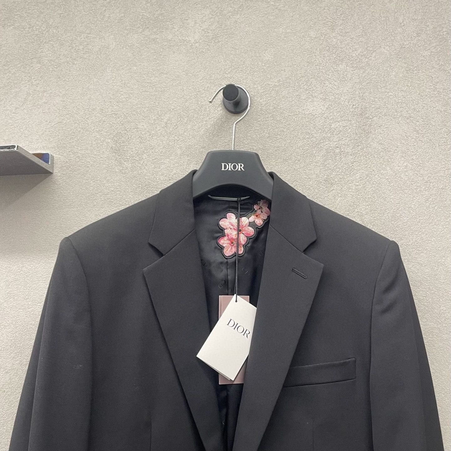 Dior Dior Black Cherry Blossom Embroidered Jacket Size US S / EU 44-46 / 1 - 4 Thumbnail