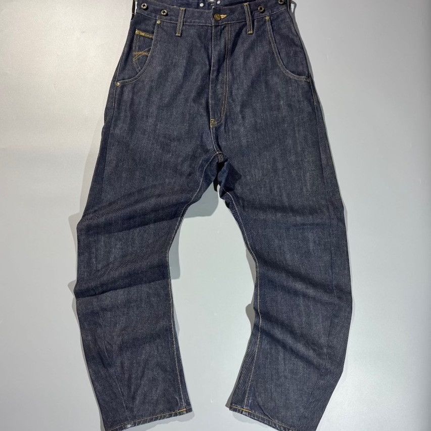 Vivienne Westwood Vivienne Westwood x Lee Curved Raw Denim Jeans Size US 29 - 6 Thumbnail