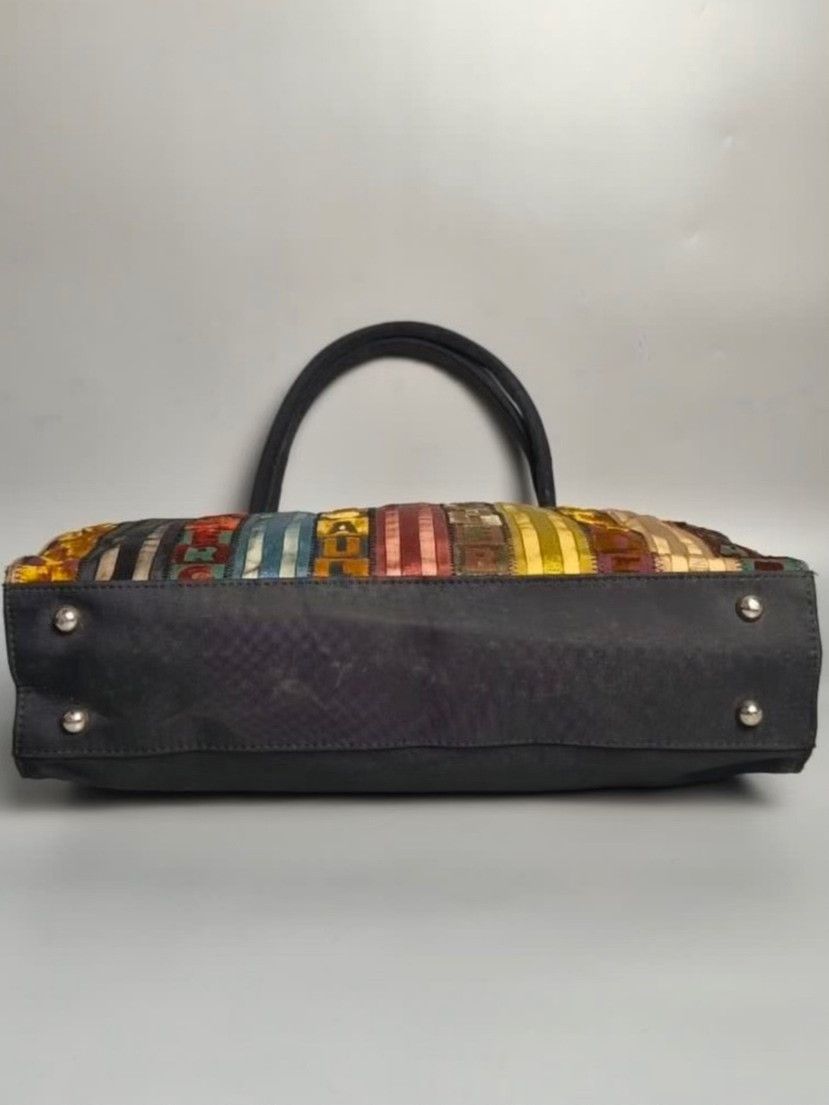 Jean Paul Gaultier Jean Paul Gaultier Multicolored Striped Shoulder Bag Size ONE SIZE - 7 Thumbnail