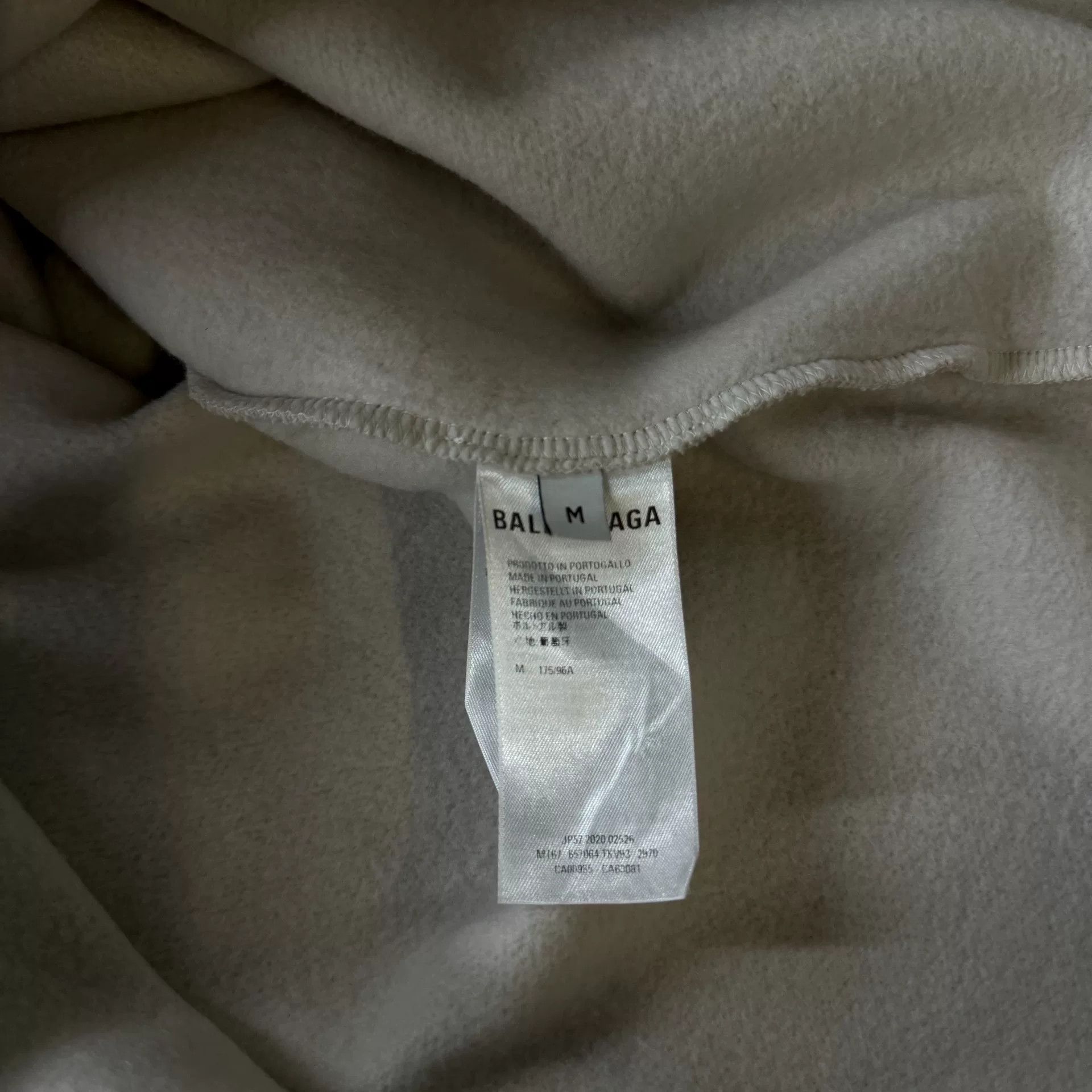 Balenciaga Balenciaga White Sleeveless Hoodie Size US M / EU 48-50 / 2 - 3 Thumbnail