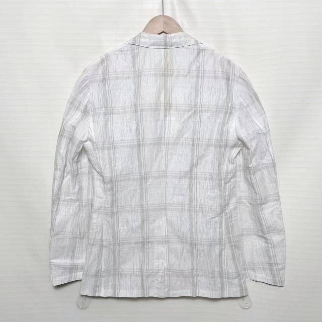 Hermes Hermes Plaid Linen Blazer Size US M / EU 48-50 / 2 - 2 Thumbnail