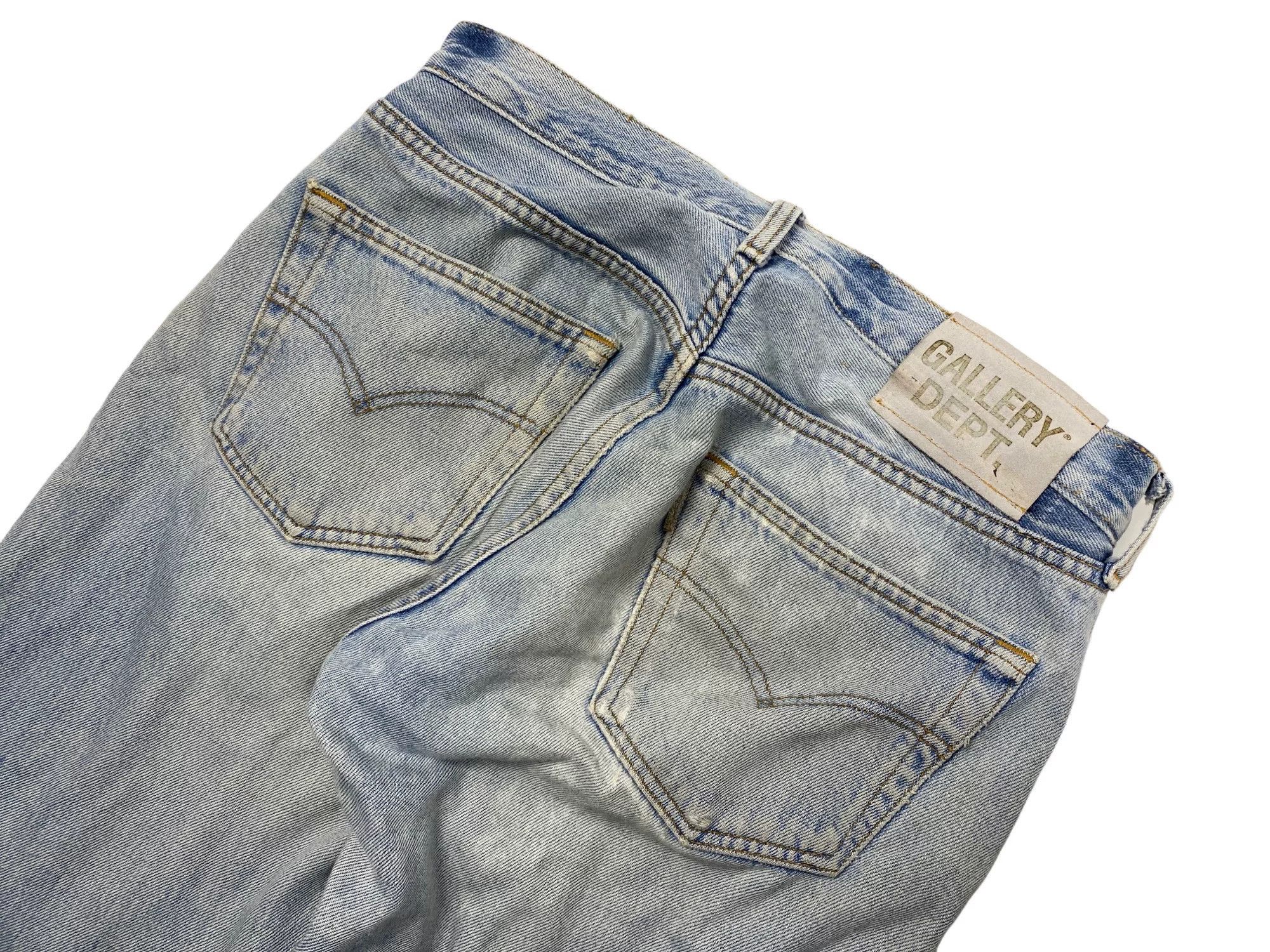 Gallery Dept. Gallery Dept. 5001 Washed Blue Jeans Size US 30 / EU 46 - 6 Thumbnail