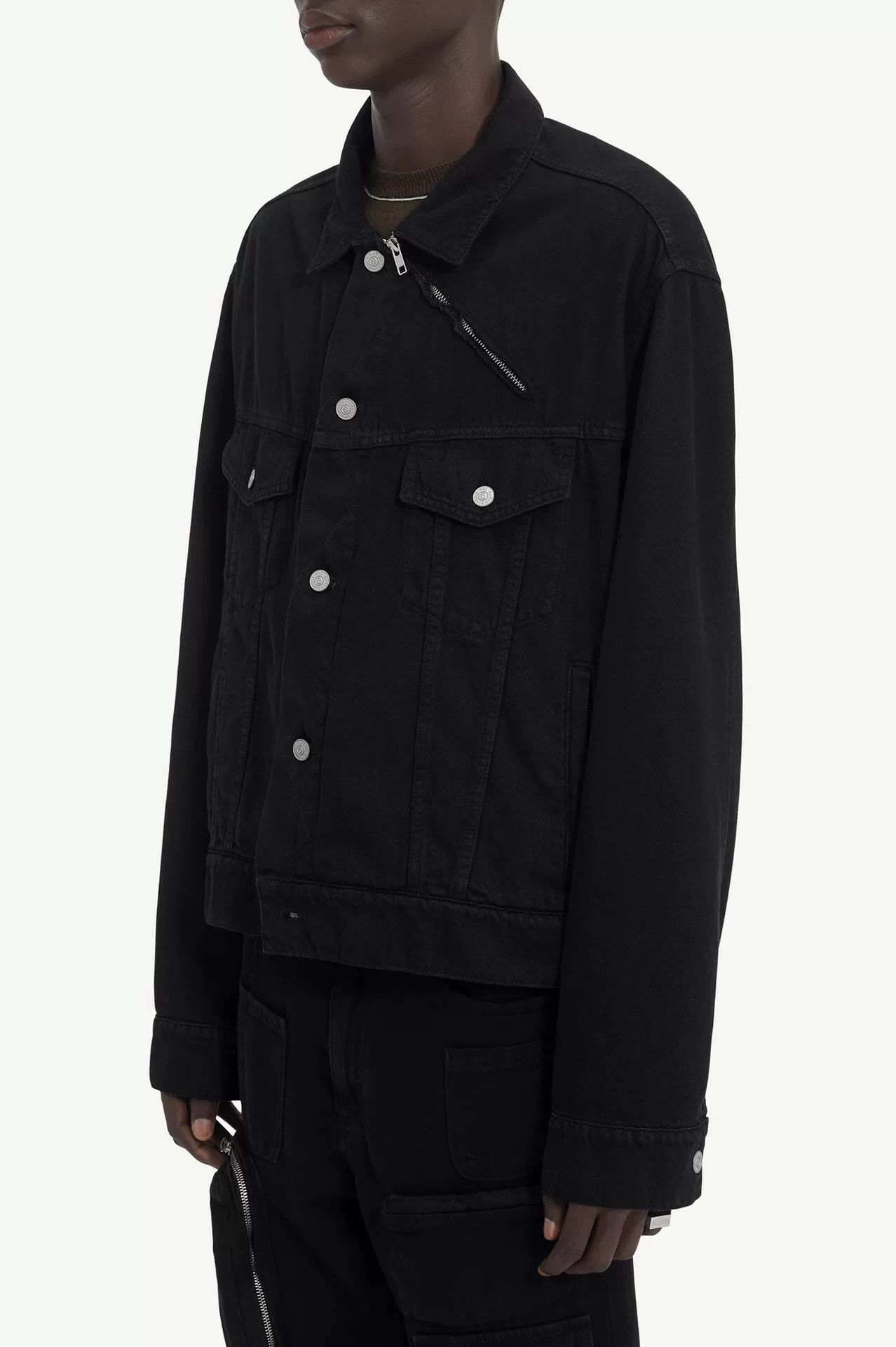 Maison Margiela Maison Margiela MM6 Dark Denim Workwear Jacket Size US S / EU 44-46 / 1 - 7 Thumbnail