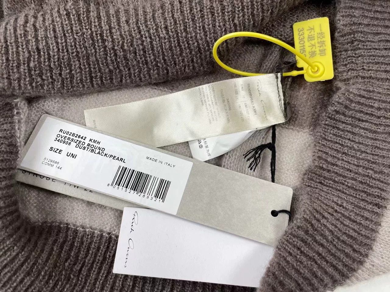 Rick Owens Rick Owens 22FW Striped Cashmere Sweater Size US M / EU 48-50 / 2 - 5 Thumbnail