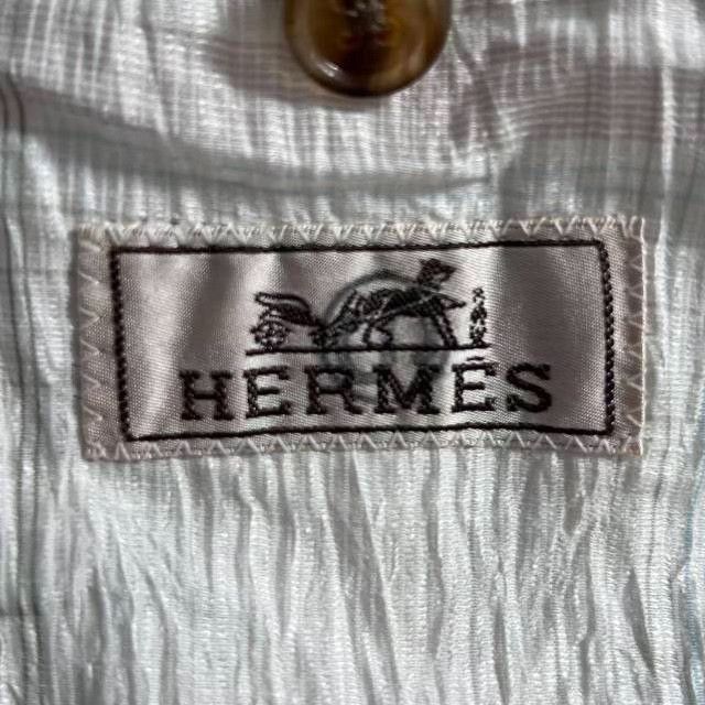 Hermes Hermes Checkered Linen Blazer Size US M / EU 48-50 / 2 - 5 Thumbnail