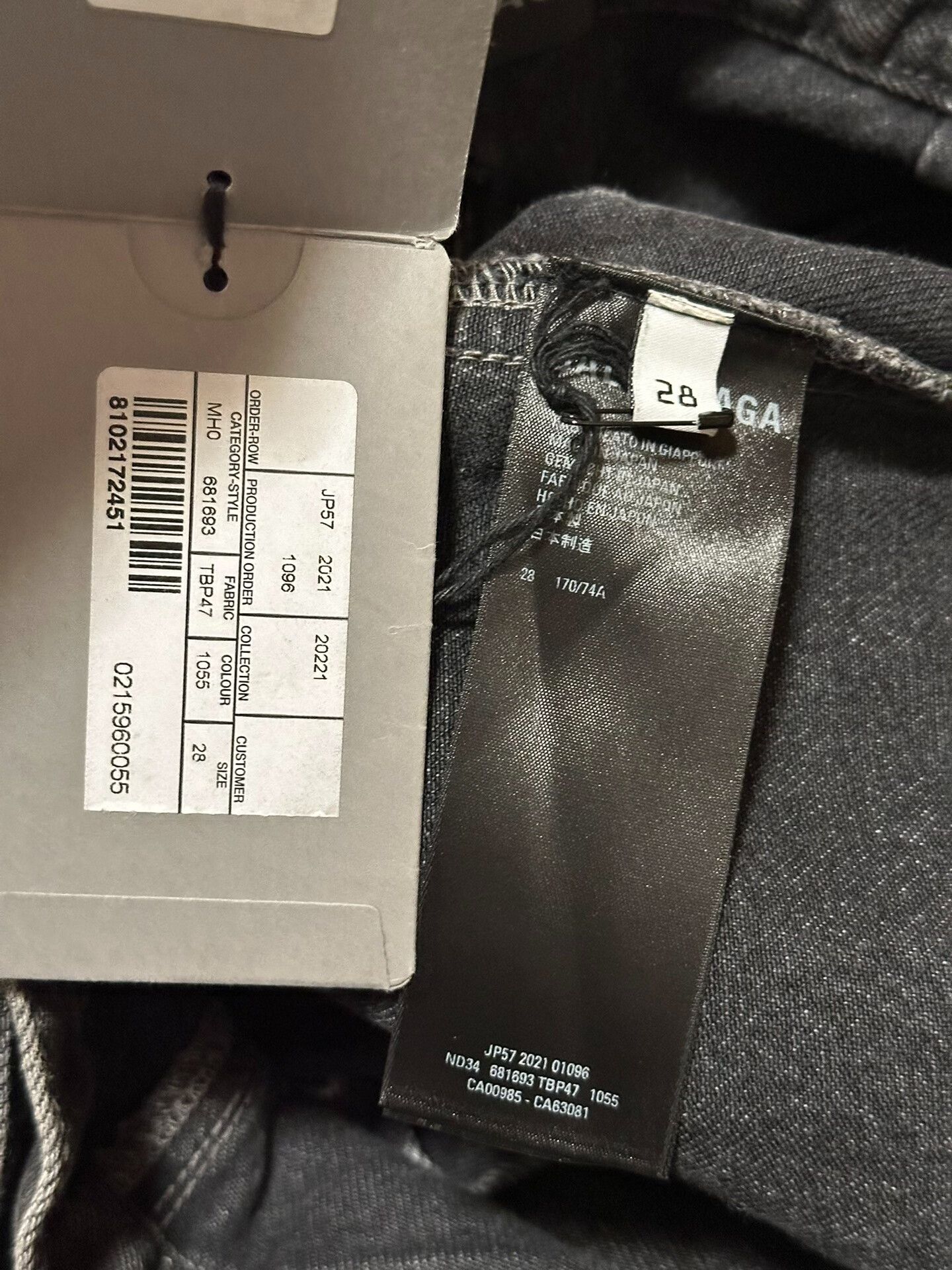 Balenciaga Balenciaga Gray Cargo Pants Size US 28 / EU 44 - 9 Thumbnail