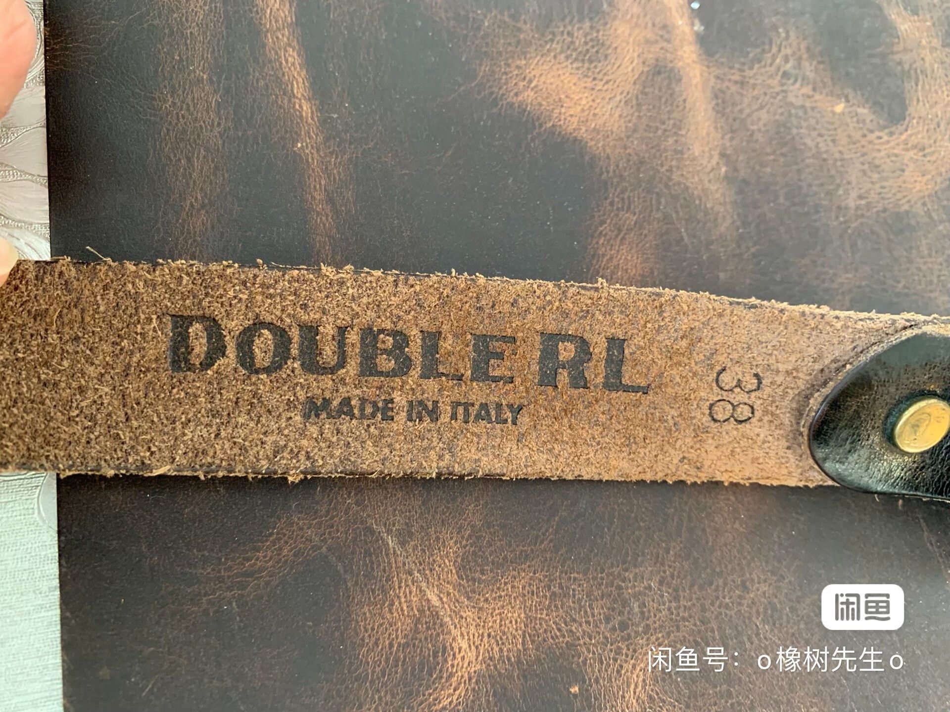 RRL Ralph Lauren RRL Brown Leather Belt Size ONE SIZE - 4 Thumbnail