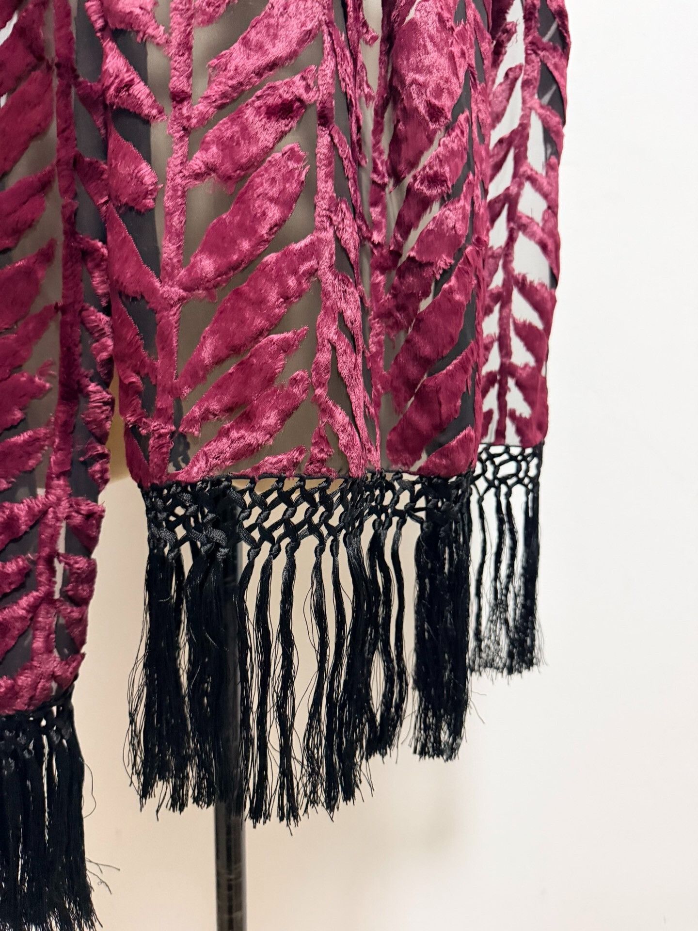 Yohji Yamamoto Yohji Yamamoto Noir Line Scarf Size ONE SIZE - 3 Thumbnail