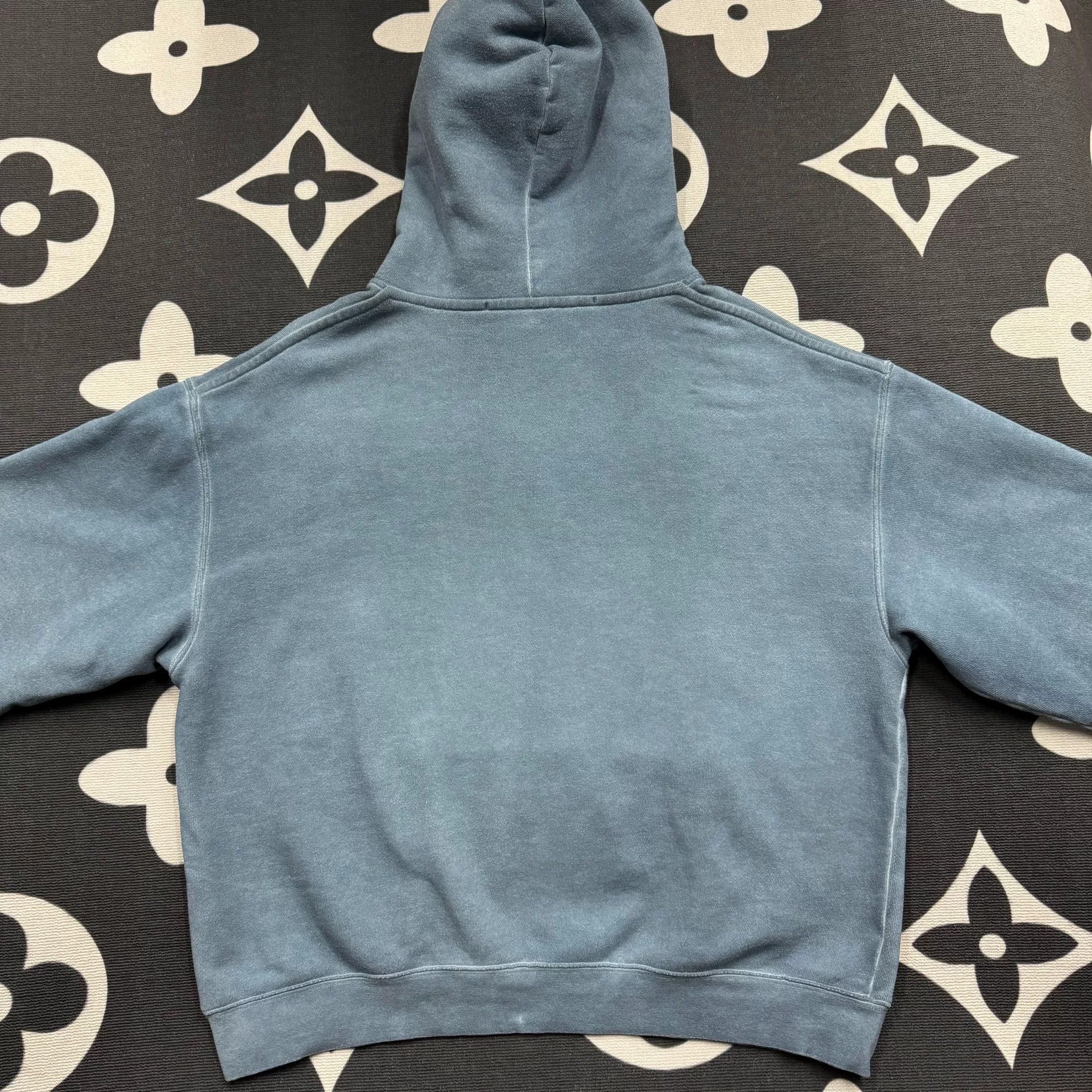 Alexander Wang Alexander Wang Acid-Wash Haze Blue Hoodie Size US M / EU 48-50 / 2 - 3 Thumbnail