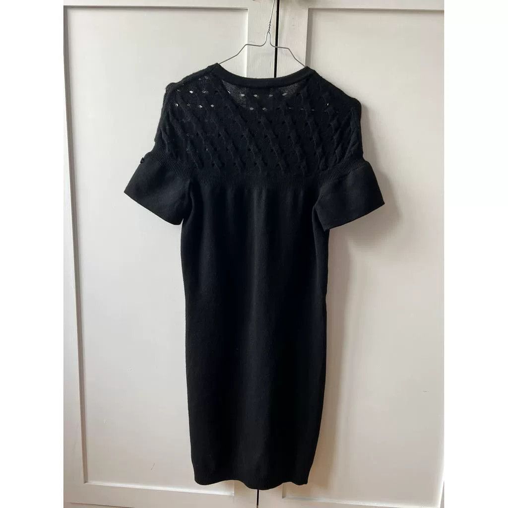 Chanel Chanel Black Baby Doll Cashmere Dress Size XS / US 0-2 / IT 36-38 - 3 Thumbnail