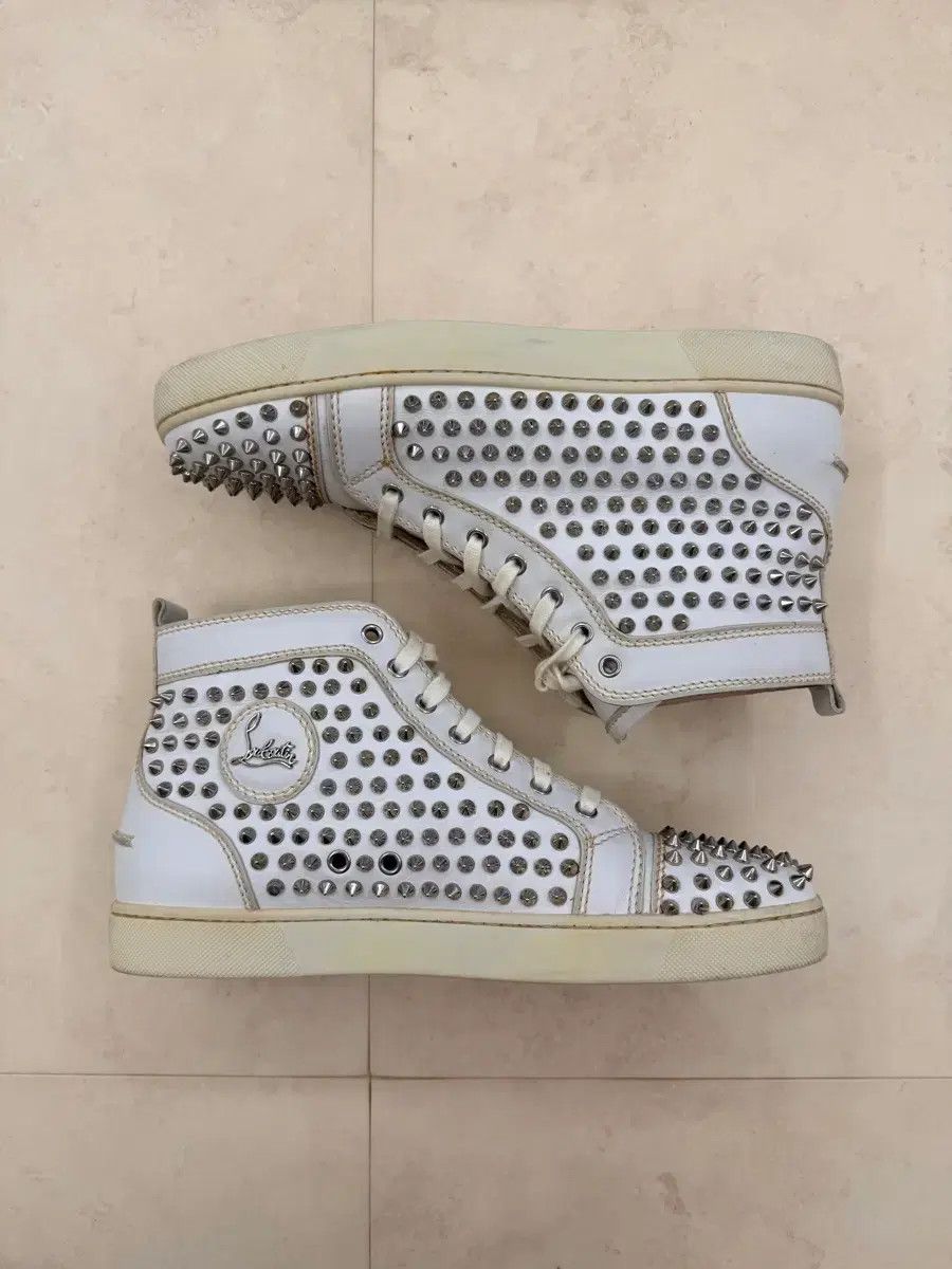 Christian Louboutin Christian Louboutin Studded High-Top Sneakers Size US 9.5 / EU 42-43 - 4 Thumbnail