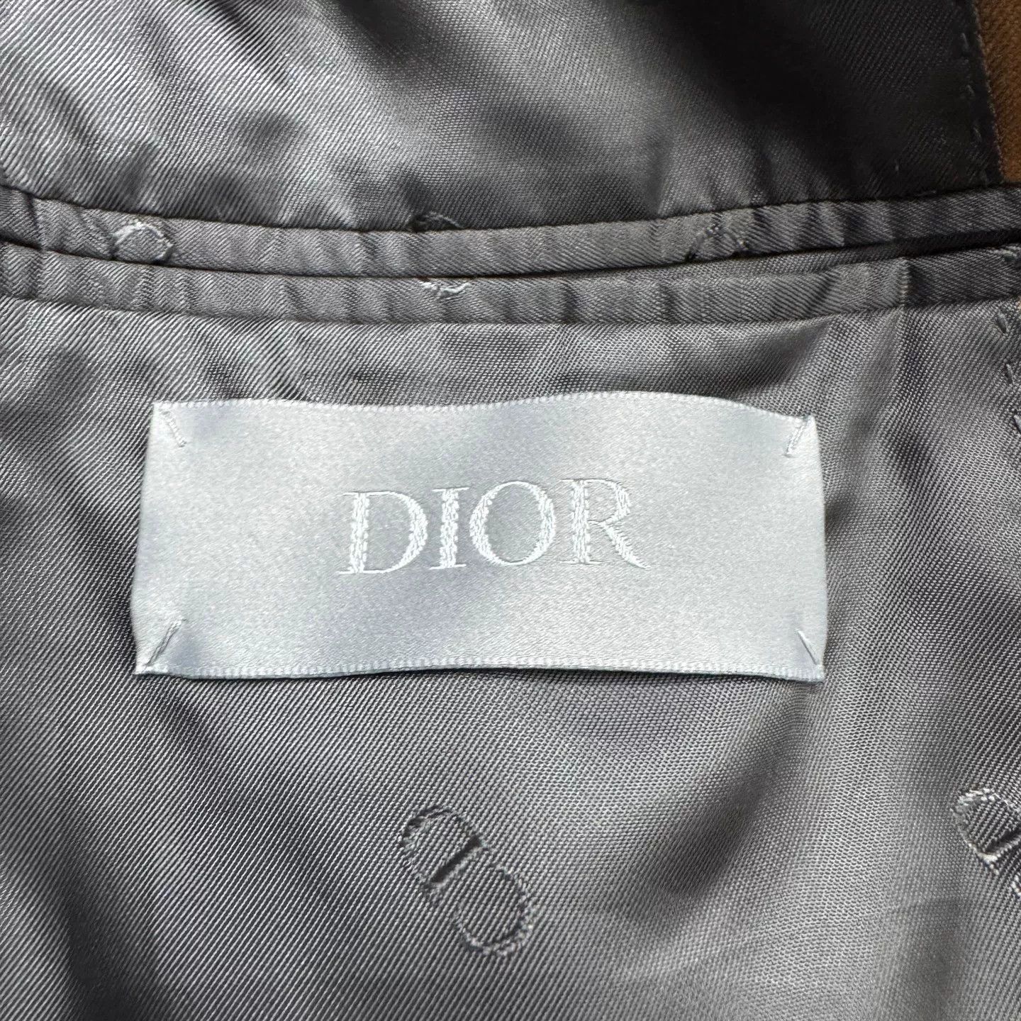Dior Dior Coffee Wool Blazer Size US M / EU 48-50 / 2 - 2 Thumbnail
