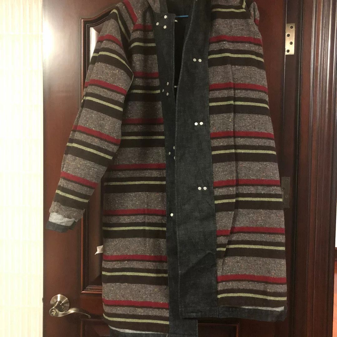 Jelado Jelado Long Denim Hooded Coat Size US L / EU 52-54 / 3 - 3 Thumbnail