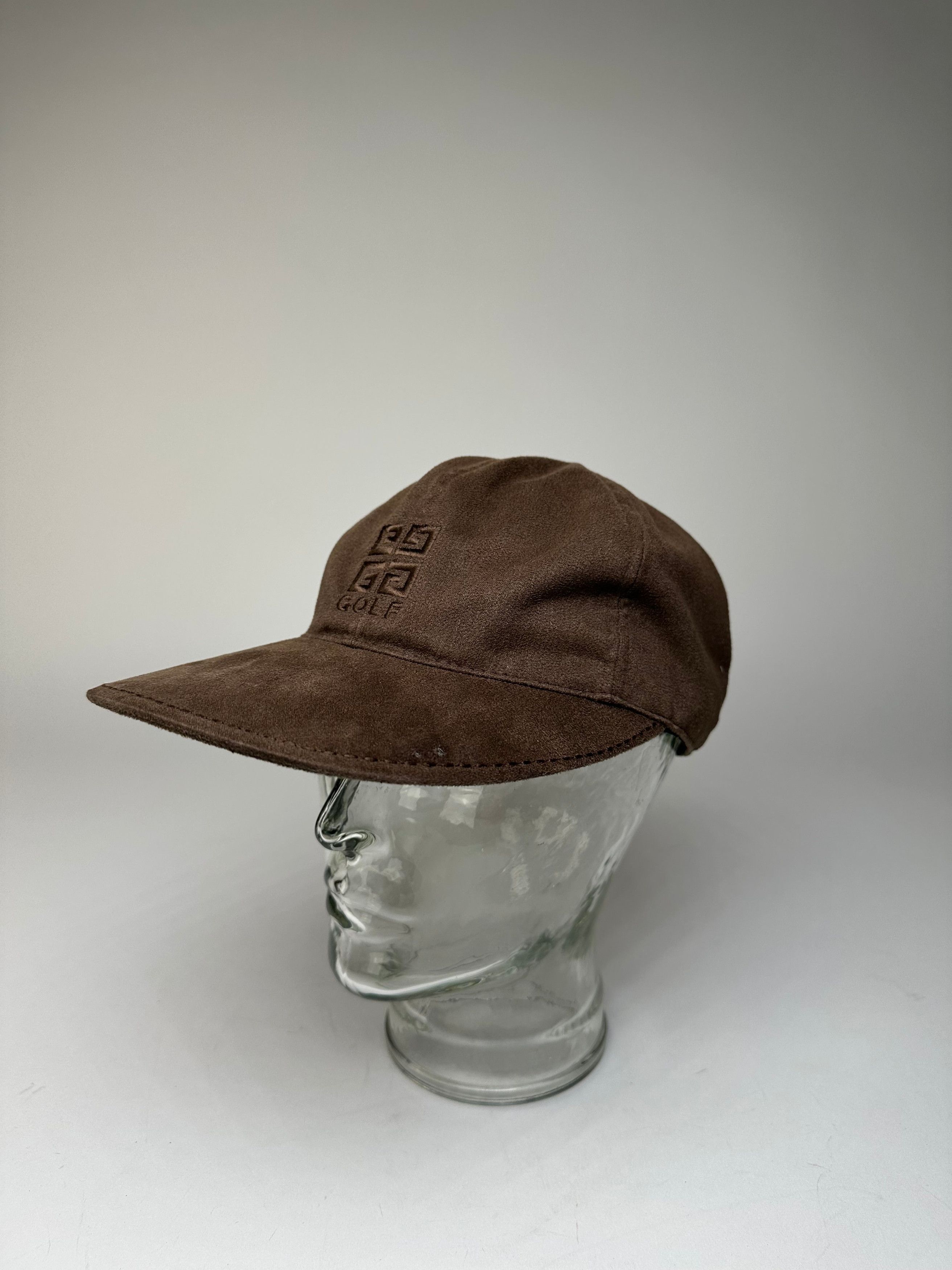 Givenchy Vintage Velvet SnapBack Brown Size ONE SIZE - 8 Thumbnail