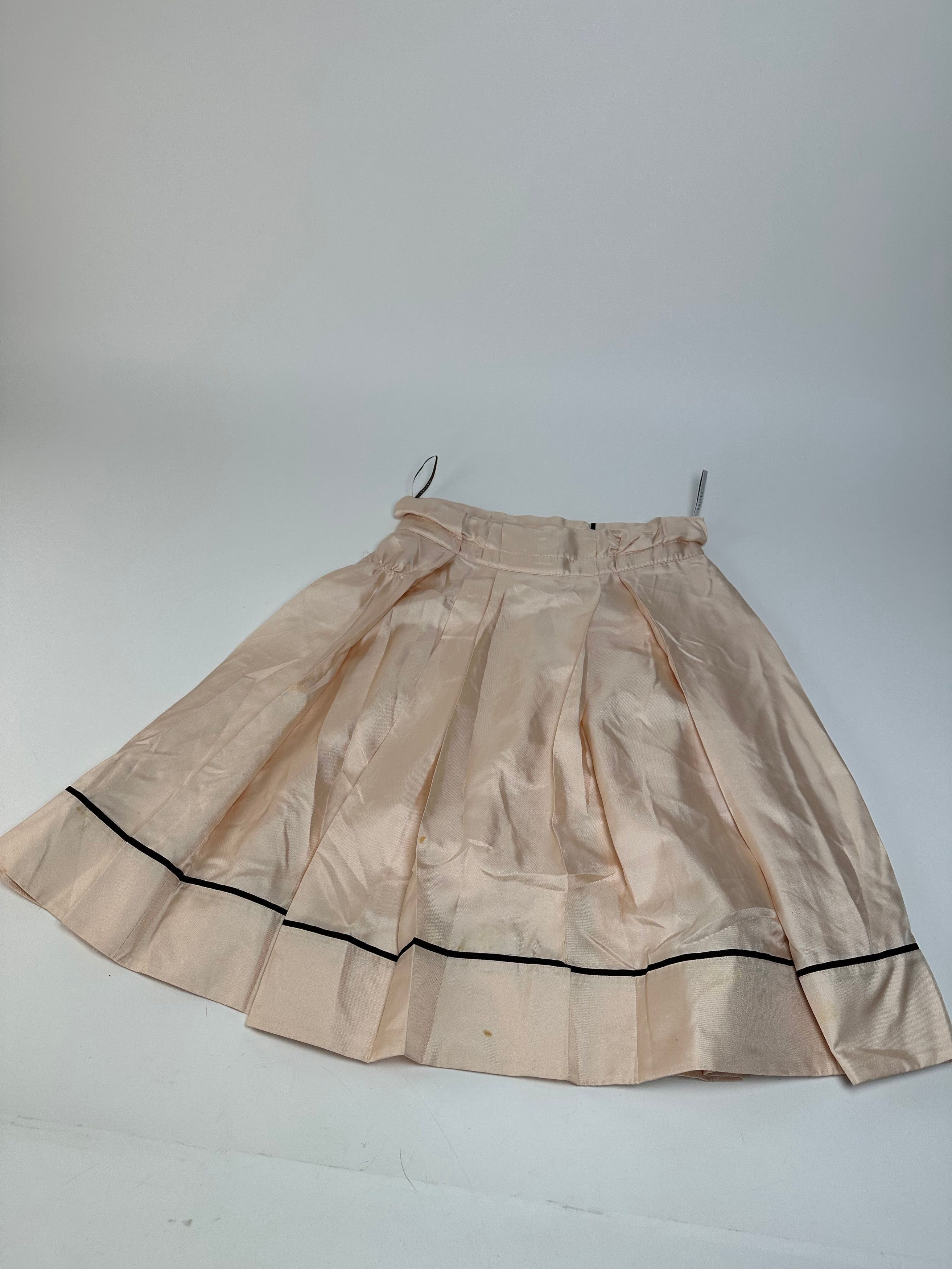 Celine Vintage Silk Skirt Pink Size 27" / US 4 / IT 40 - 7 Thumbnail