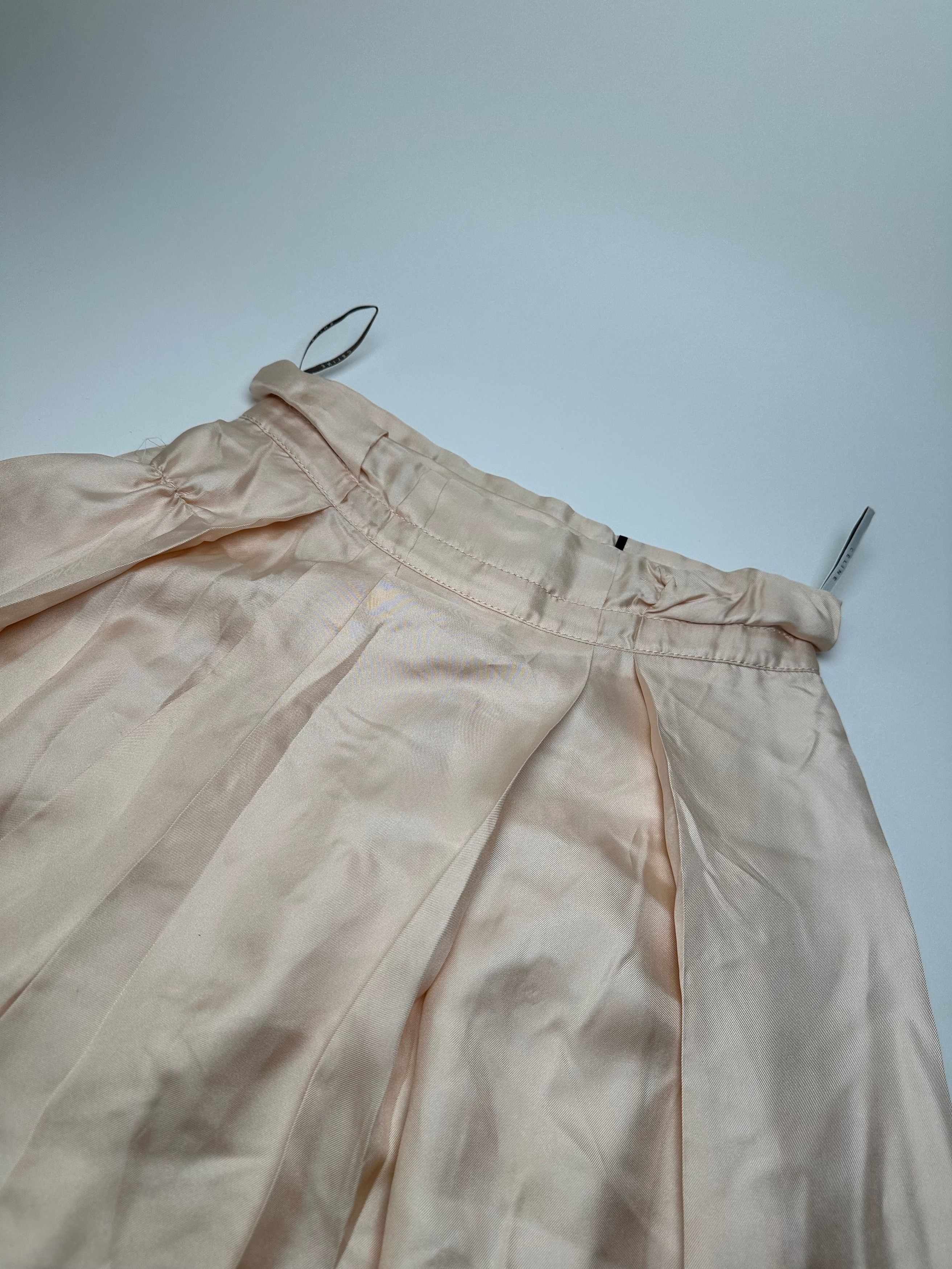 Celine Vintage Silk Skirt Pink Size 27" / US 4 / IT 40 - 8 Thumbnail