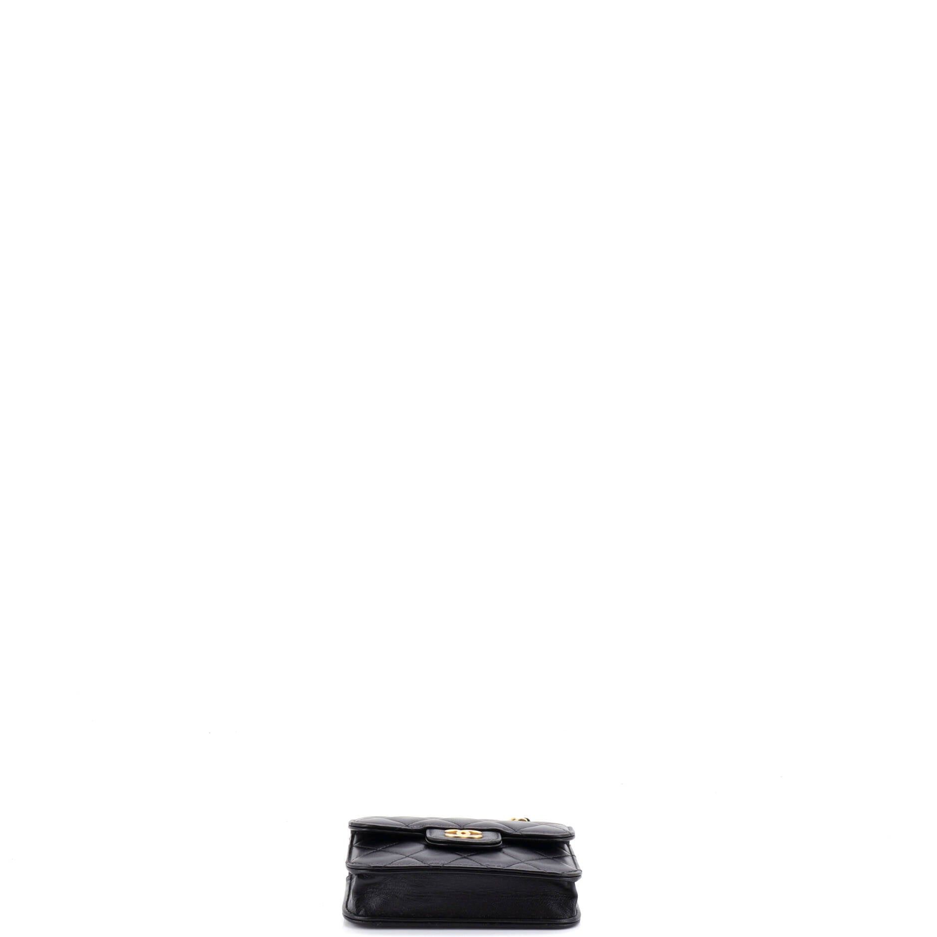 Chanel Top Handle Flap Coin Purse with Chain Size ONE SIZE - 5 Thumbnail