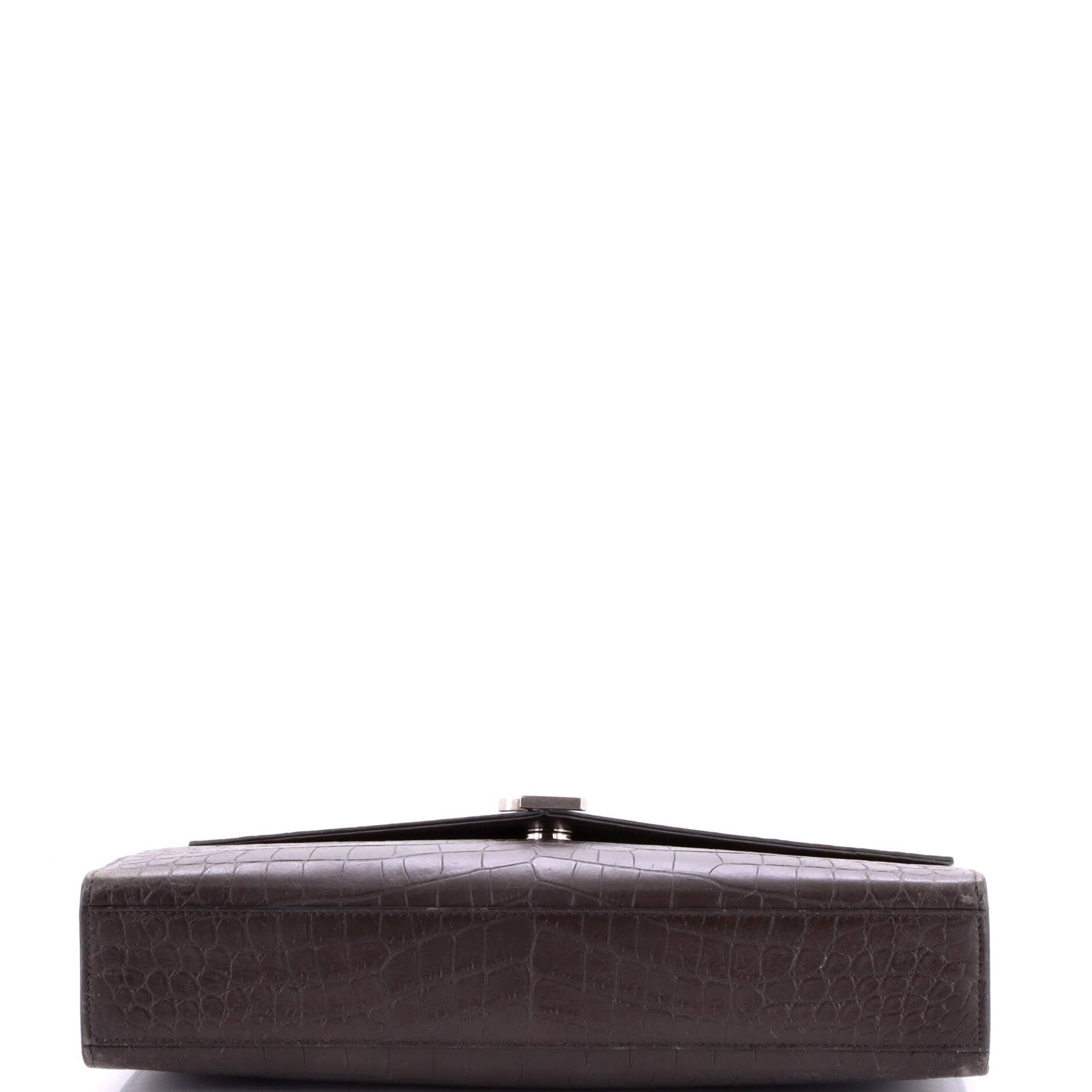 Saint Laurent Paris Classic Monogram Envelope Satchel Size ONE SIZE - 4 Thumbnail