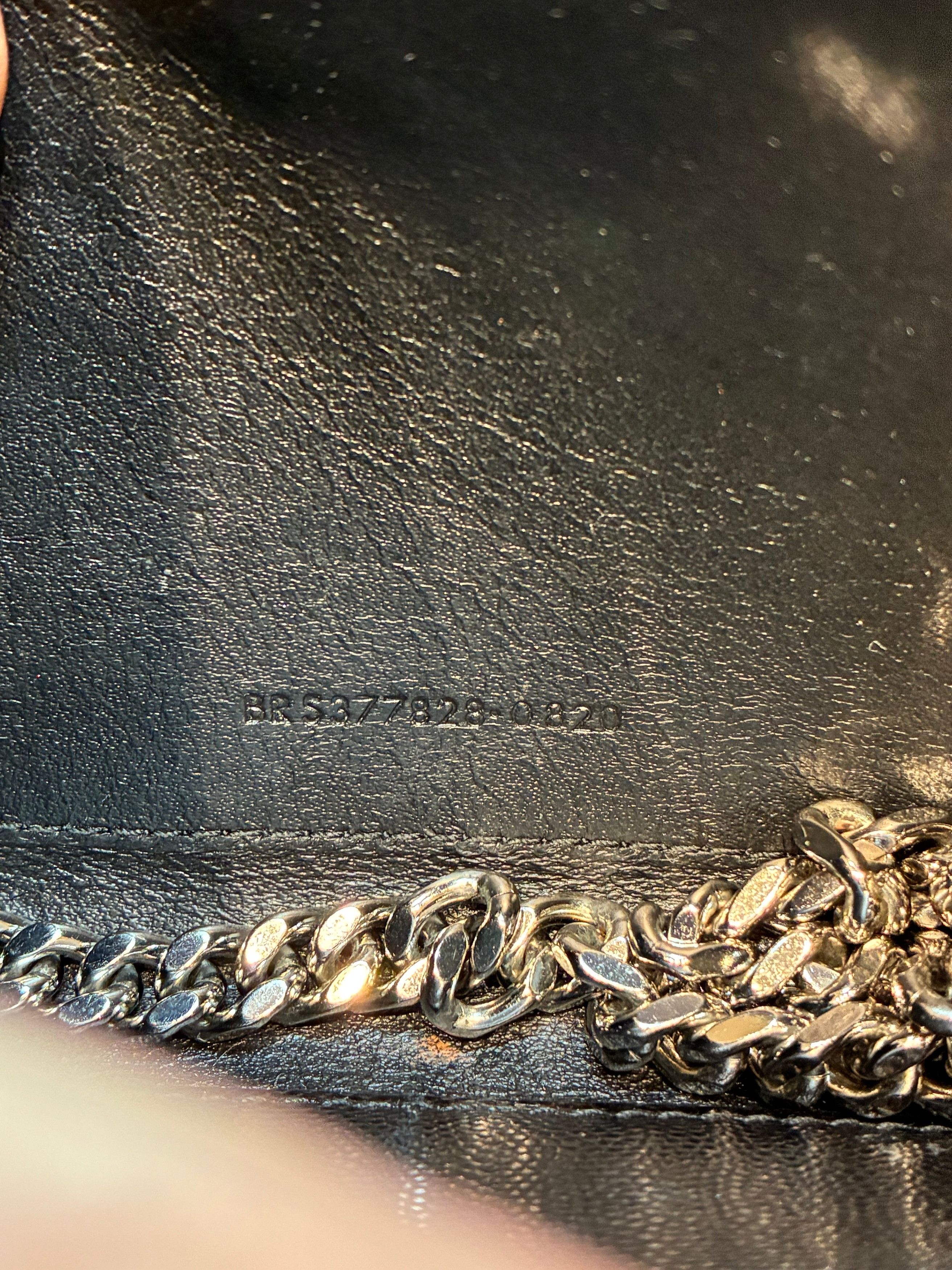 Saint Laurent Paris Classic Monogram Wallet on Chain Size ONE SIZE - 7 Thumbnail
