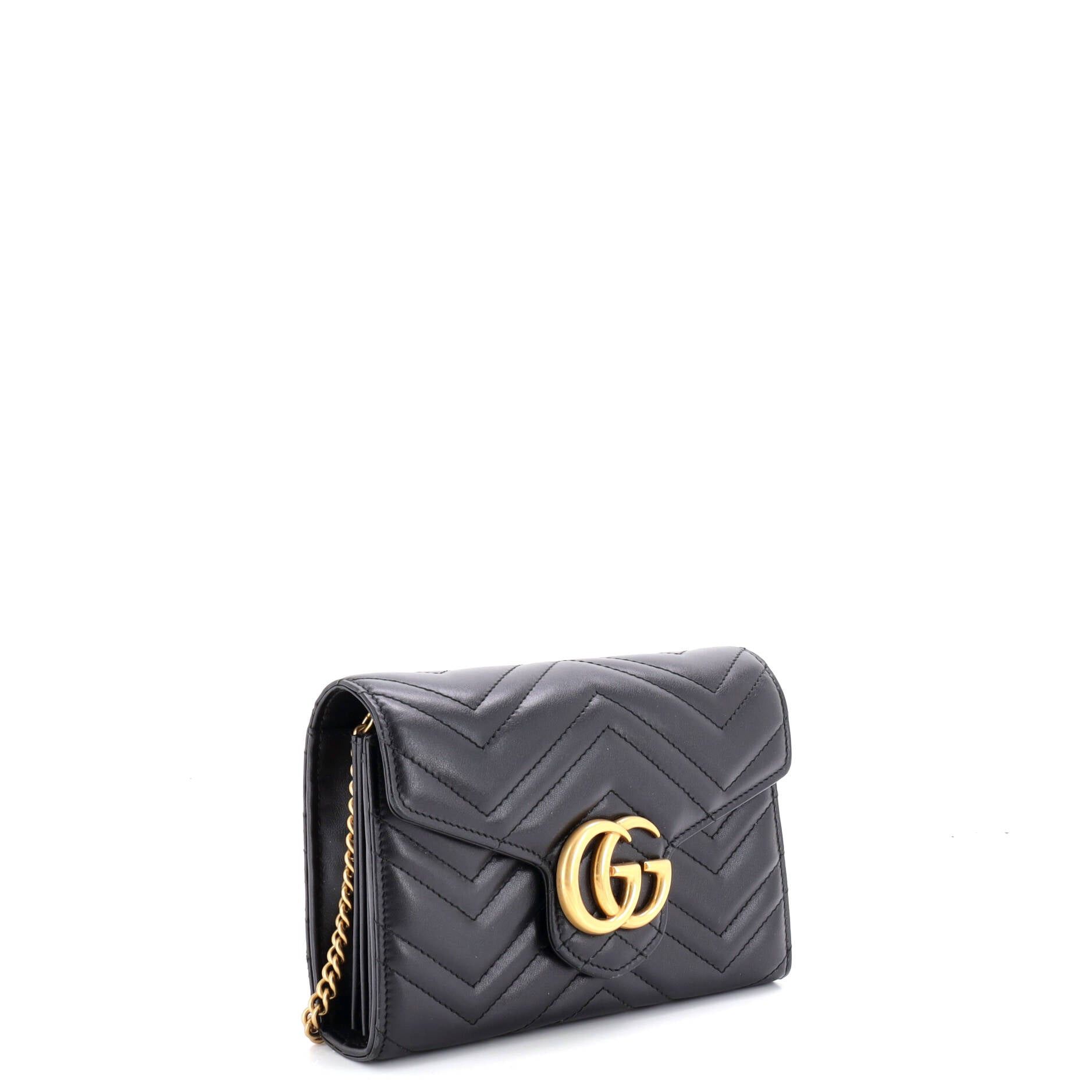 Gucci GG Marmont Chain Wallet Size ONE SIZE - 2 Thumbnail