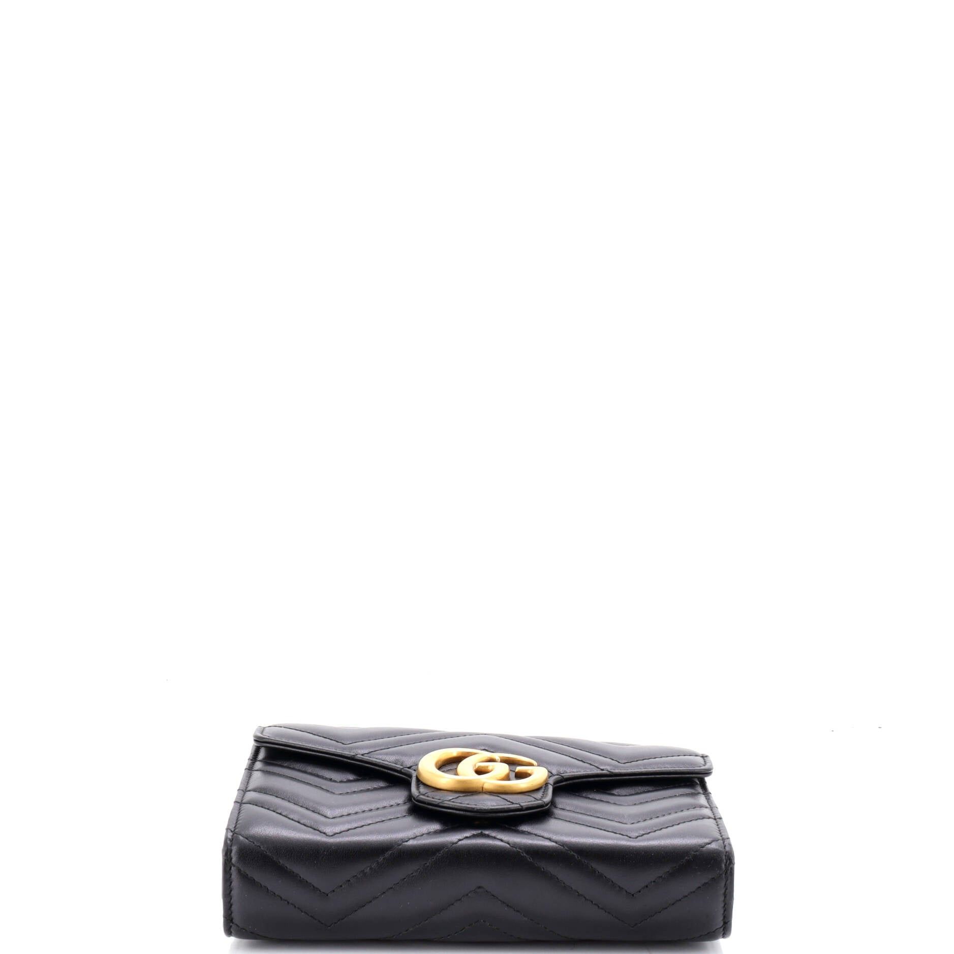 Gucci GG Marmont Chain Wallet Size ONE SIZE - 4 Thumbnail
