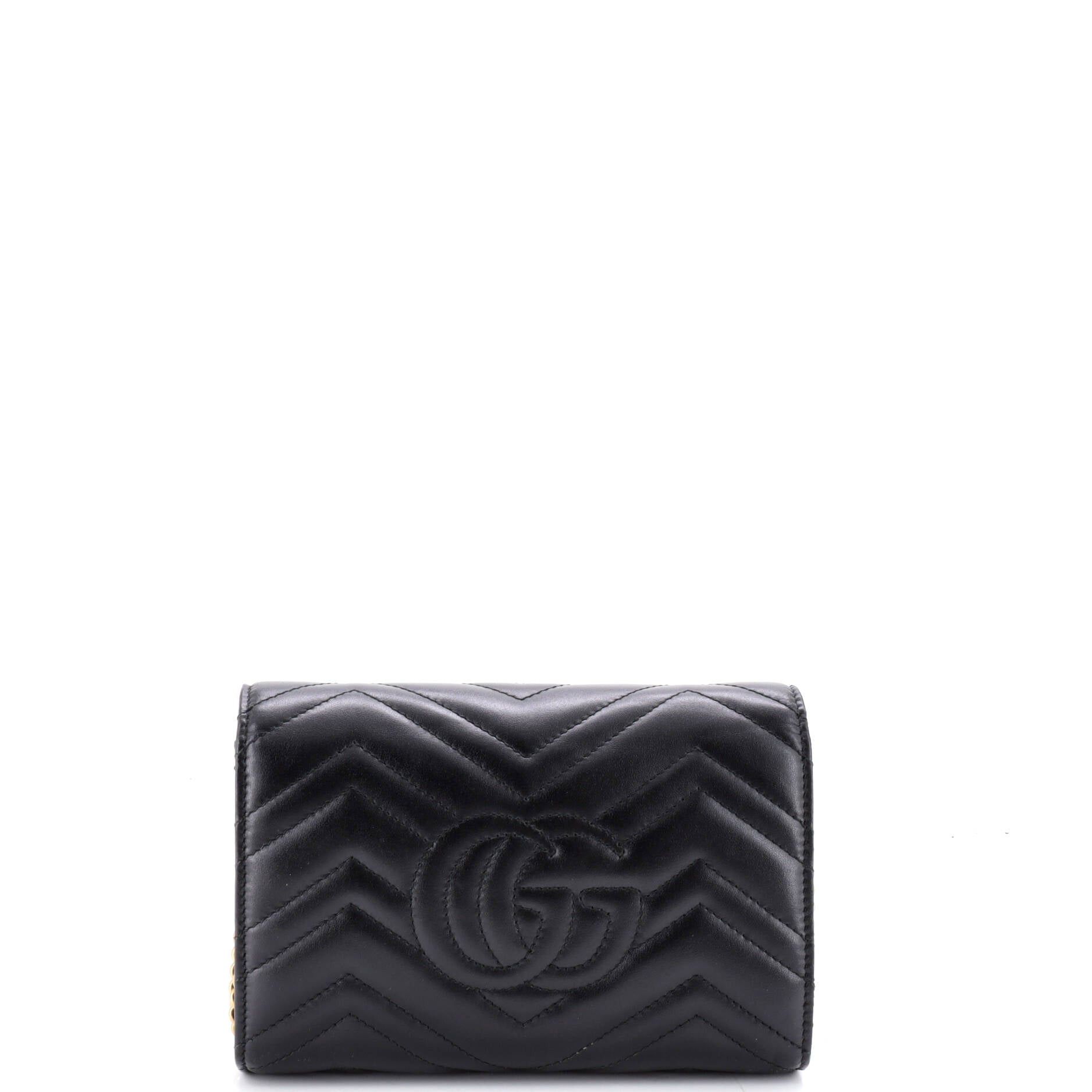 Gucci GG Marmont Chain Wallet Size ONE SIZE - 3 Thumbnail