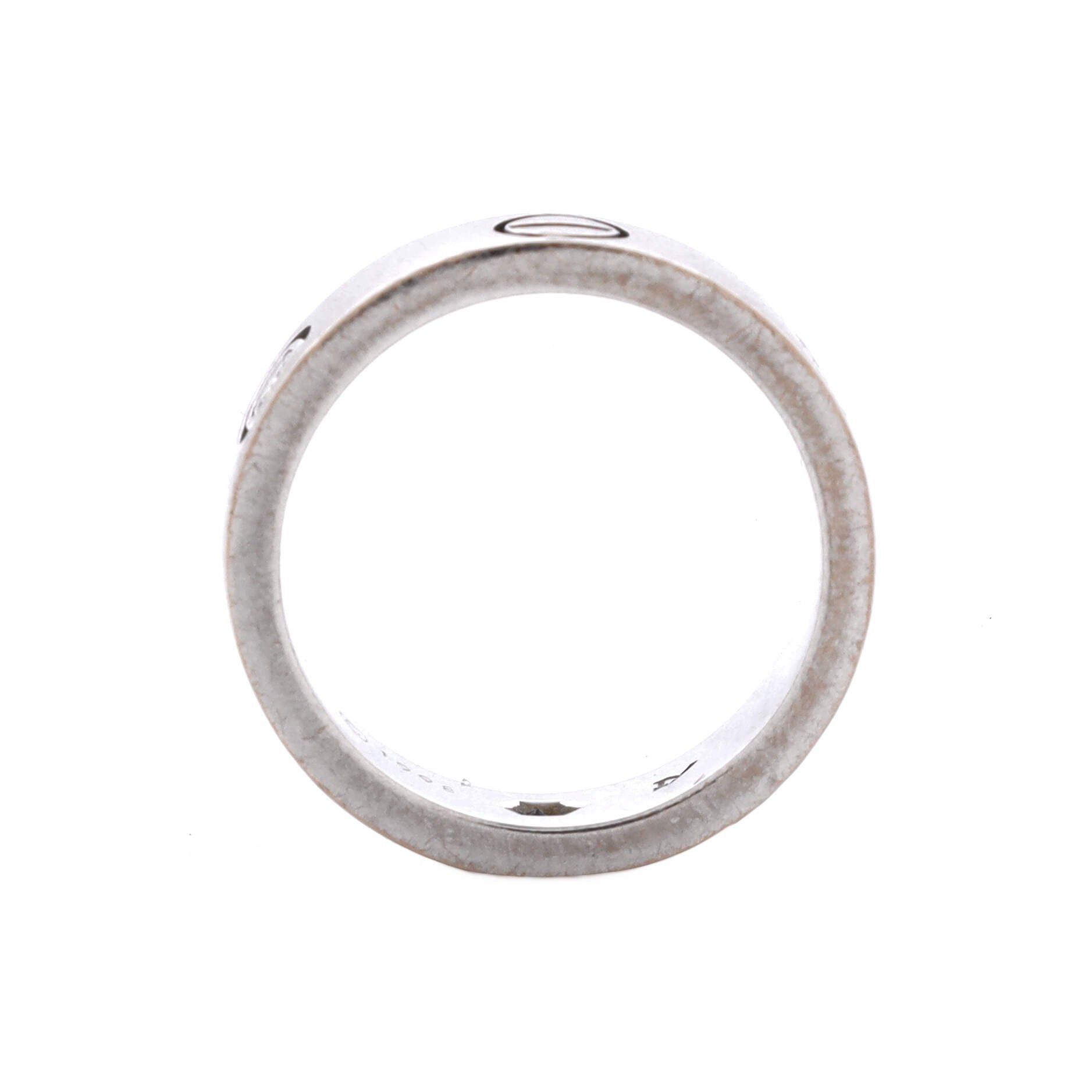Cartier Love 3 Diamonds Band Ring Size ONE SIZE - 3 Thumbnail