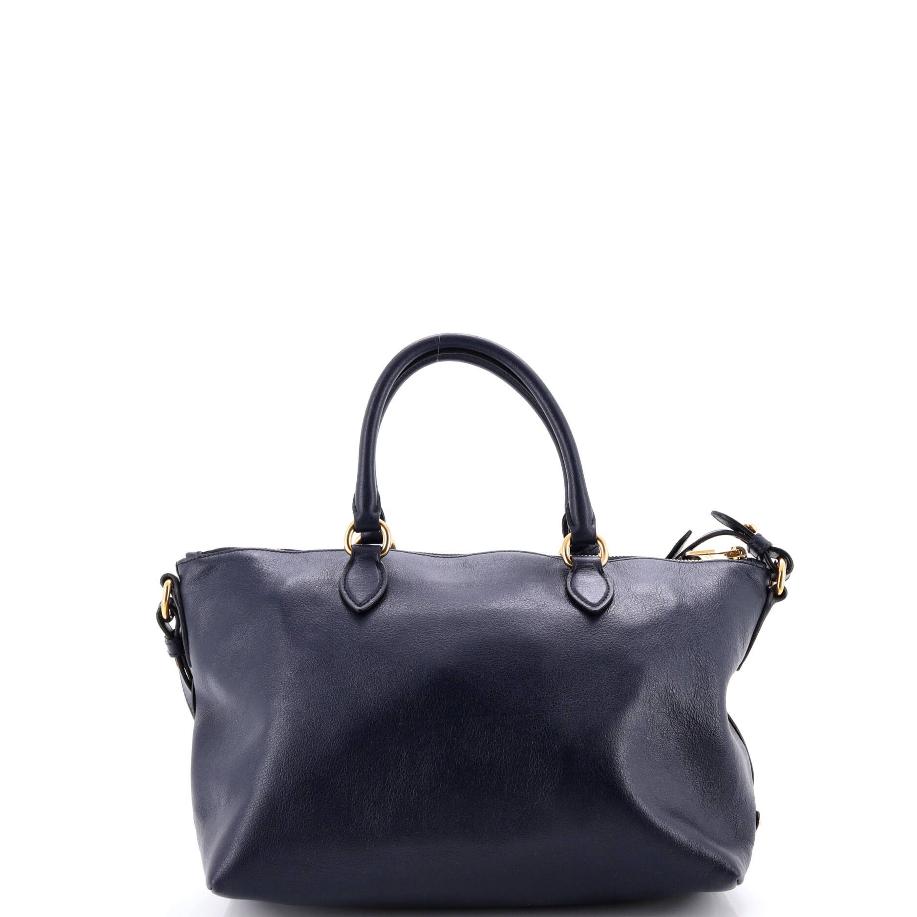 Prada Embossed Logo Convertible Tote Size ONE SIZE - 3 Thumbnail