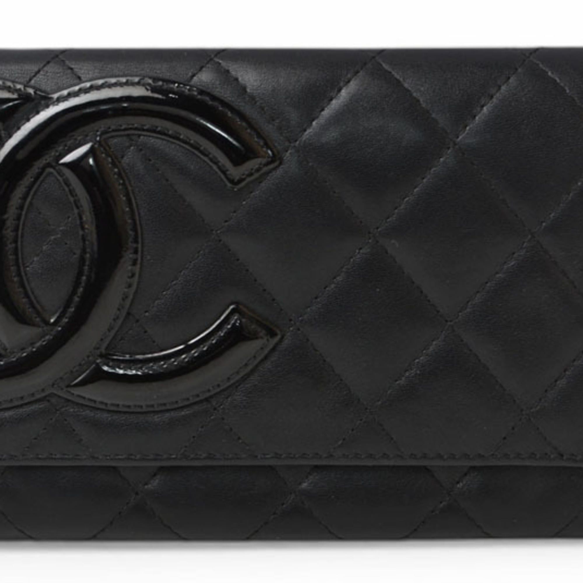 Chanel Chanel bi-fold wallet, Cambon A26722, black. Size ONE SIZE - 3 Thumbnail