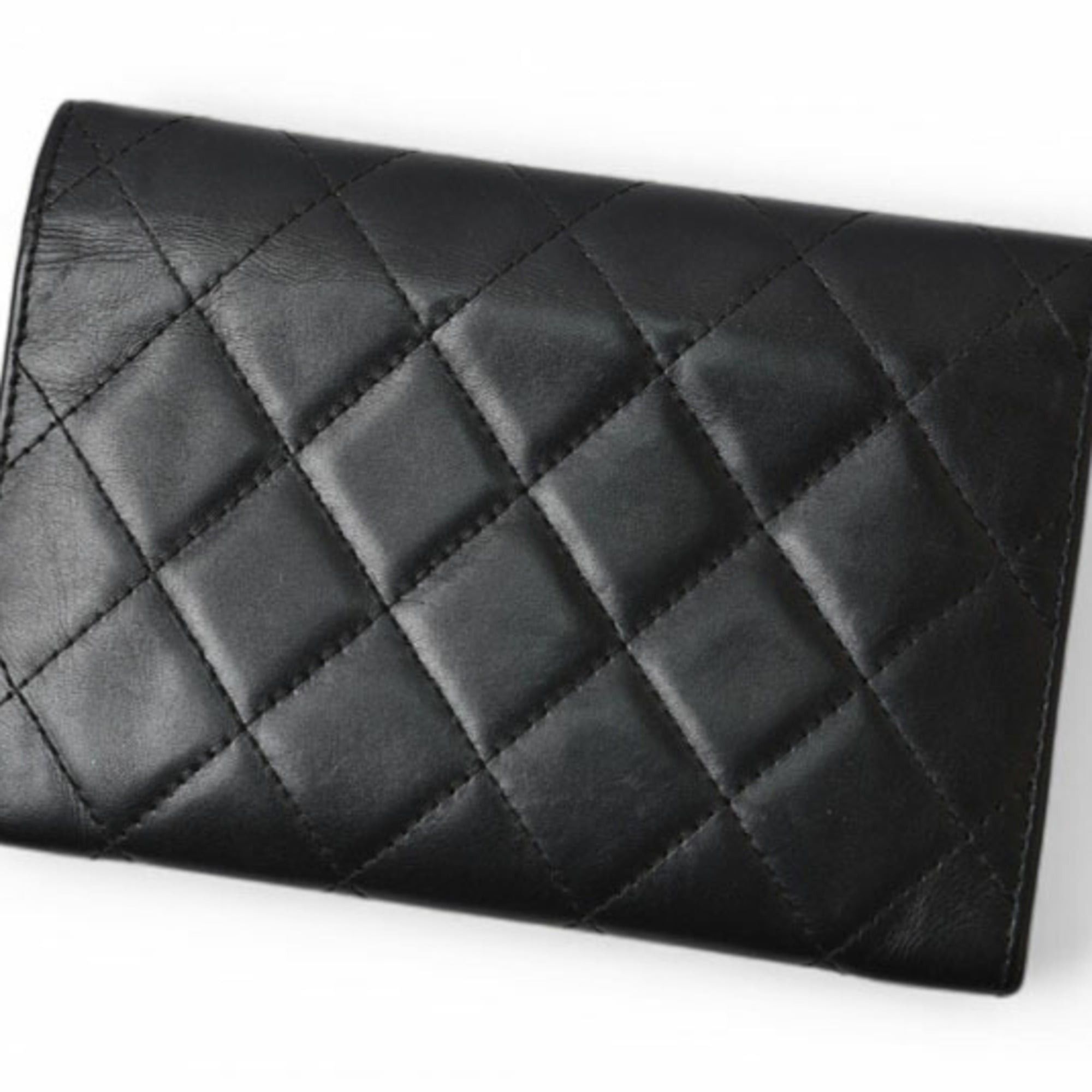 Chanel Chanel bi-fold wallet, Cambon A26722, black. Size ONE SIZE - 4 Thumbnail
