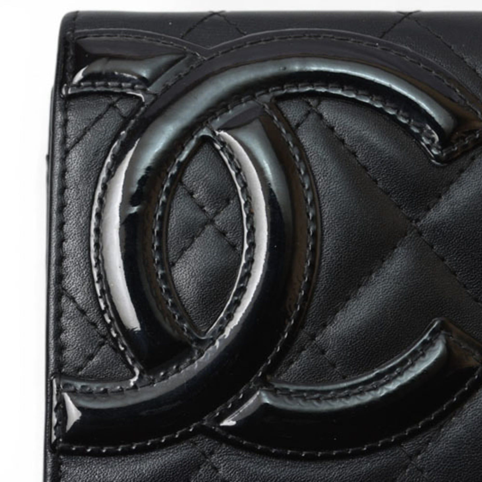 Chanel Chanel bi-fold wallet, Cambon A26722, black. Size ONE SIZE - 5 Thumbnail