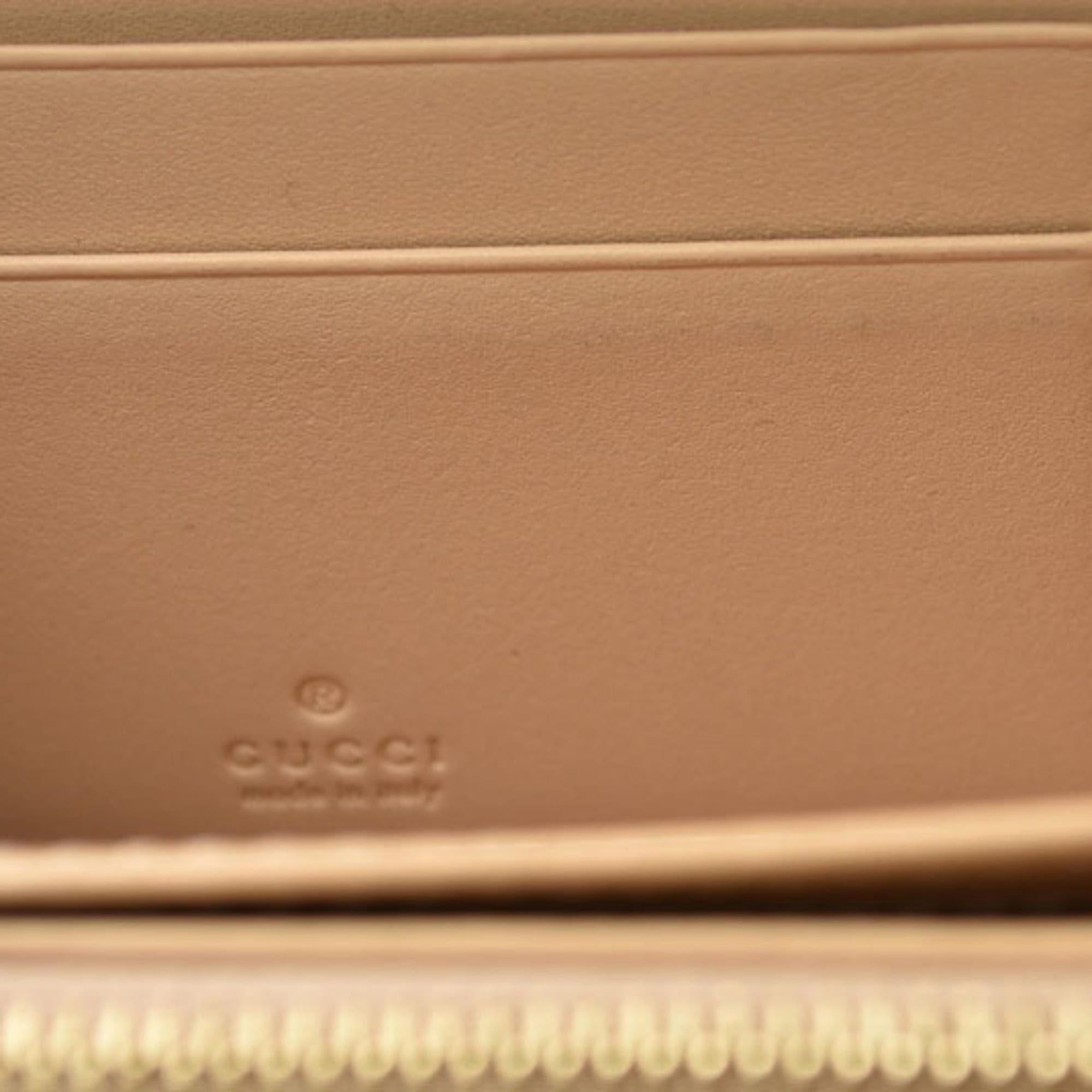 Gucci Gucci zip-around wallet, GG Supreme, horsebit print, 774331, brown/beige. Size ONE SIZE - 6 Thumbnail